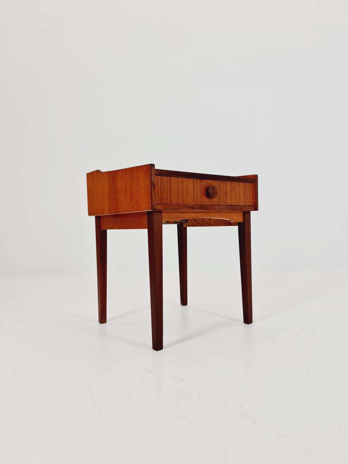 Danish MidCentury teak nightstand / bedside tables, 1960s