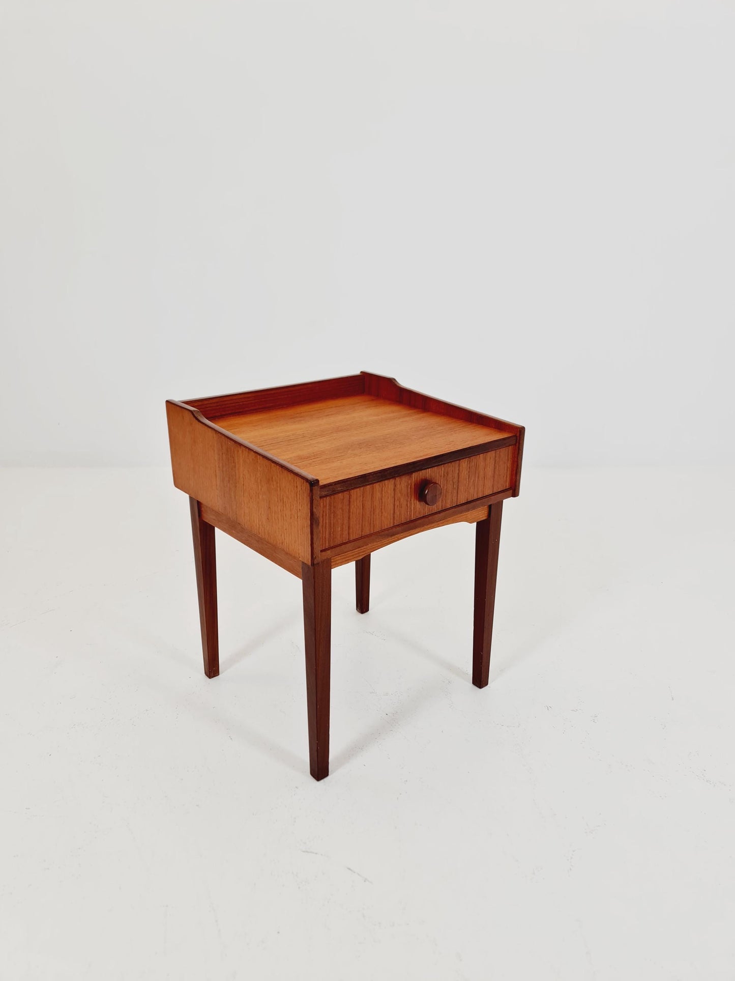 Danish MidCentury teak nightstand / bedside tables, 1960s