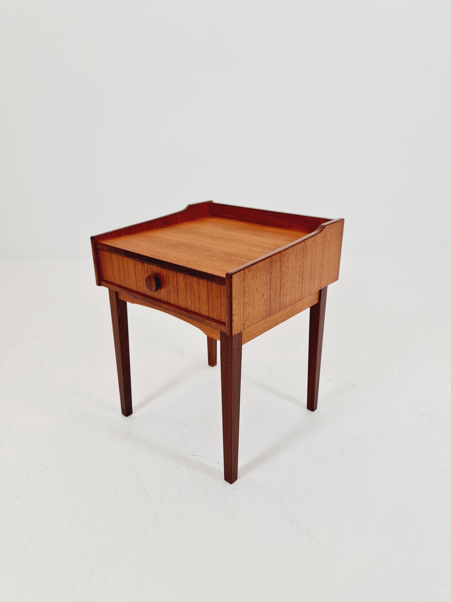 Danish MidCentury teak nightstand / bedside tables, 1960s