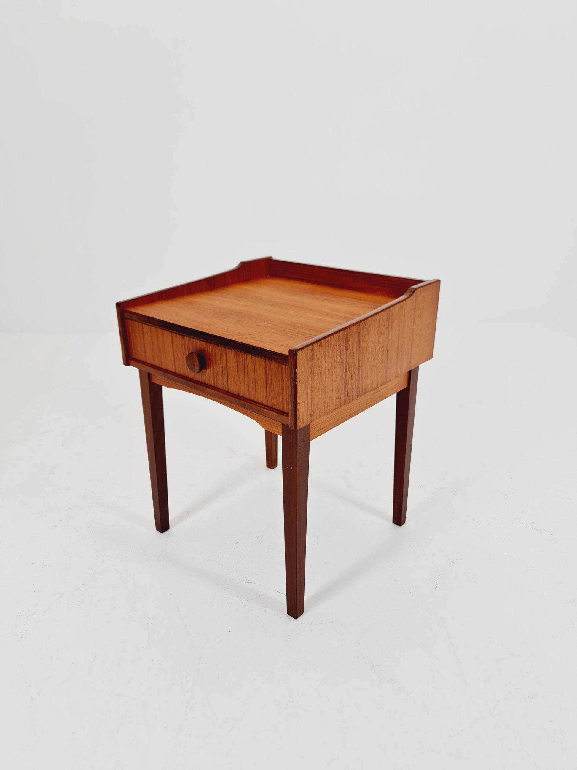Danish MidCentury teak nightstand / bedside tables, 1960s