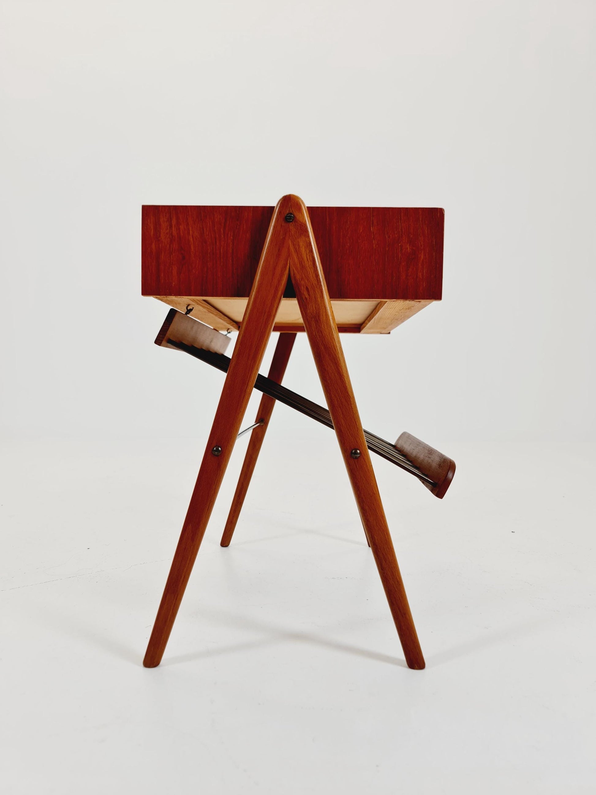 Midcentury Danish teak vintage Side table/ Bedside table/ Night stand, 1960s