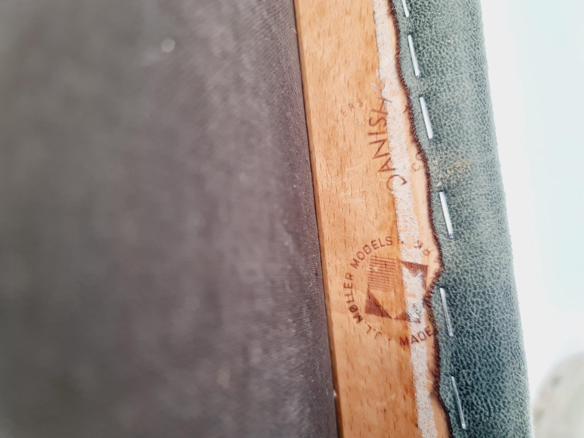 Rare Oak Armchair By Niels Otto Moller for J.LMollers 1960s