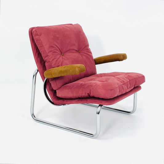 Mid century Bauhaus Lounge Armchair by Tacke Möbel, Germany, 1980s