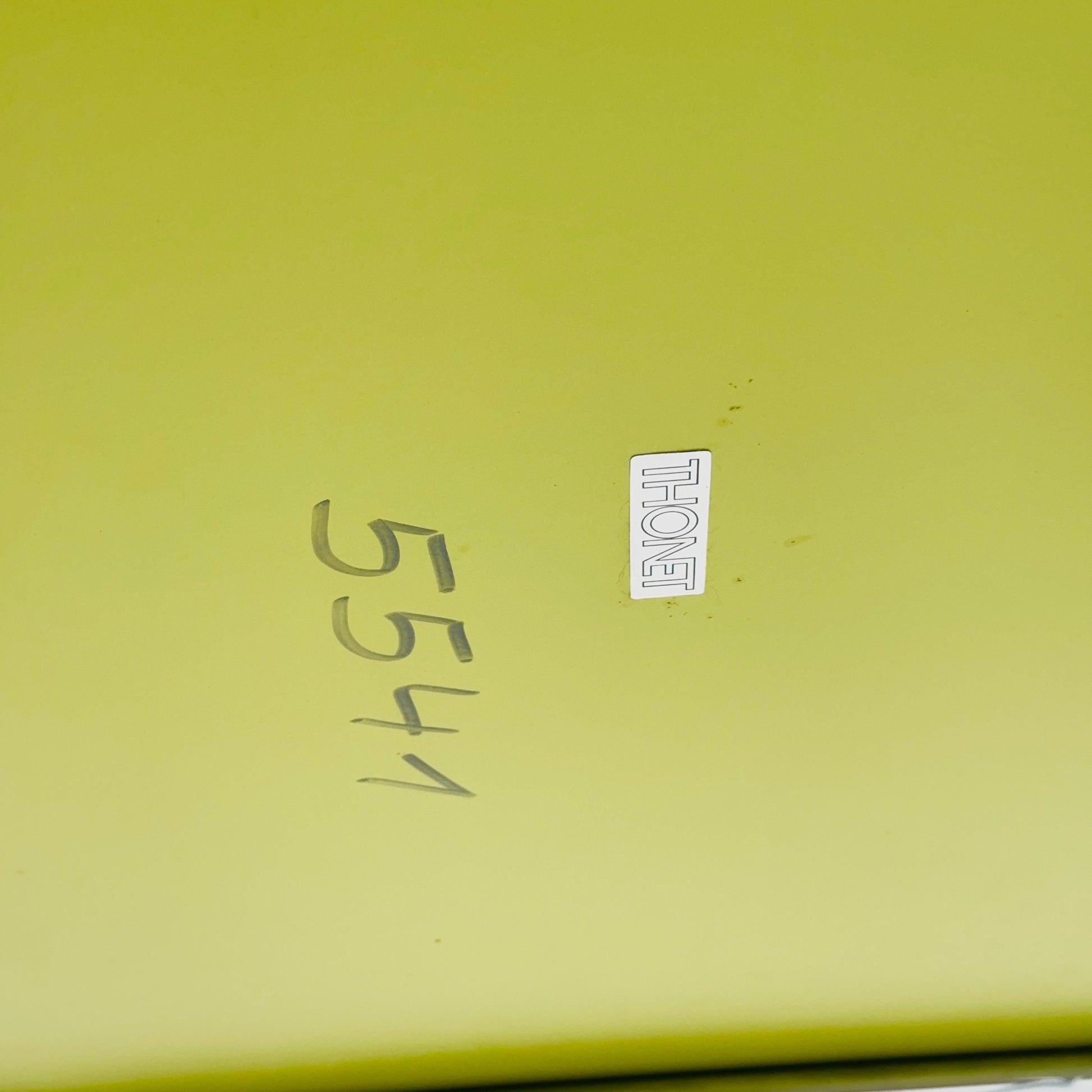 Mid Century Bauhahus White Square Dining Table by Thonet, Germany 1980s