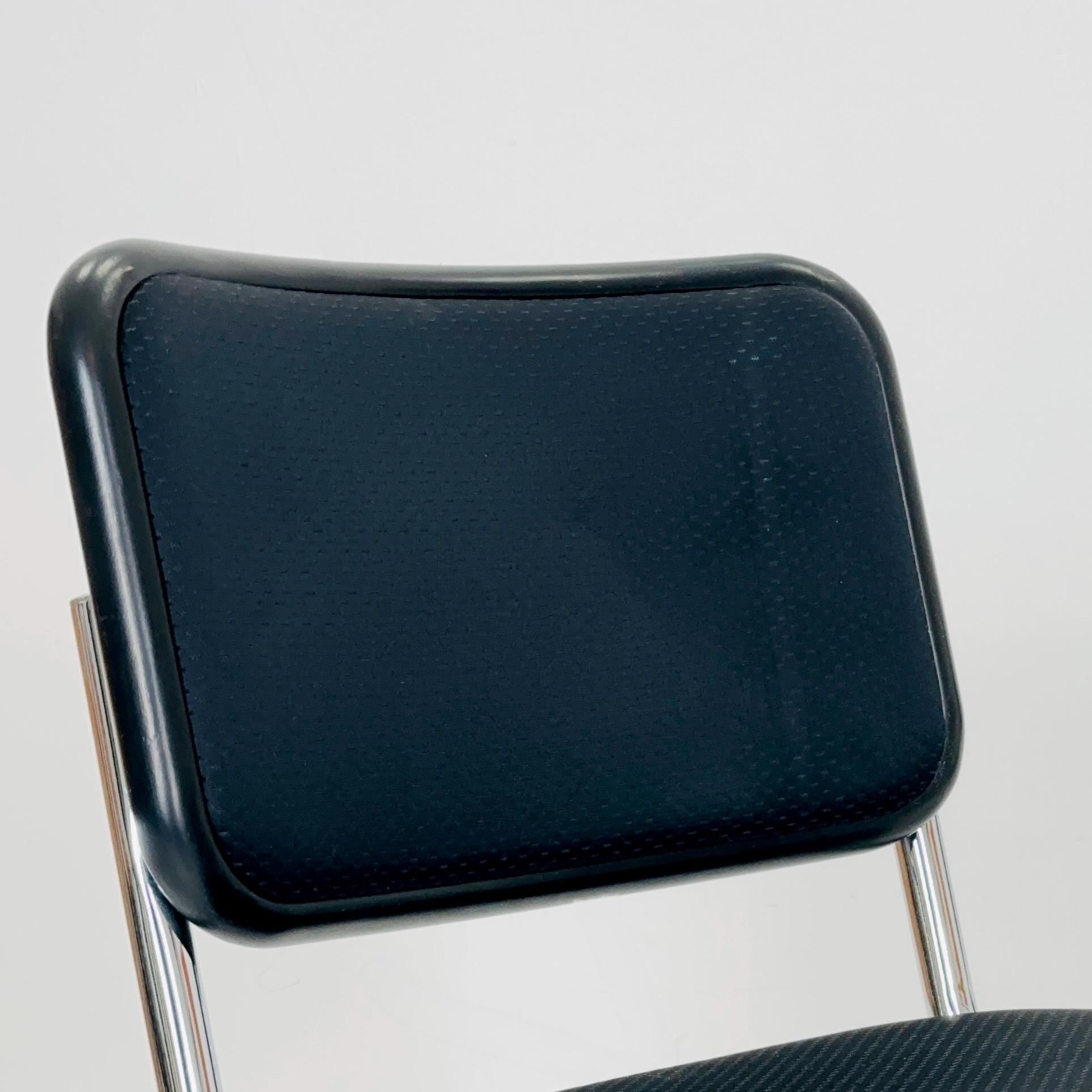 Set of 2 Mid-Century S32 Cantilever Chairs by Marcel Breuer & Mart Stam for Thonet, Germany 1980s