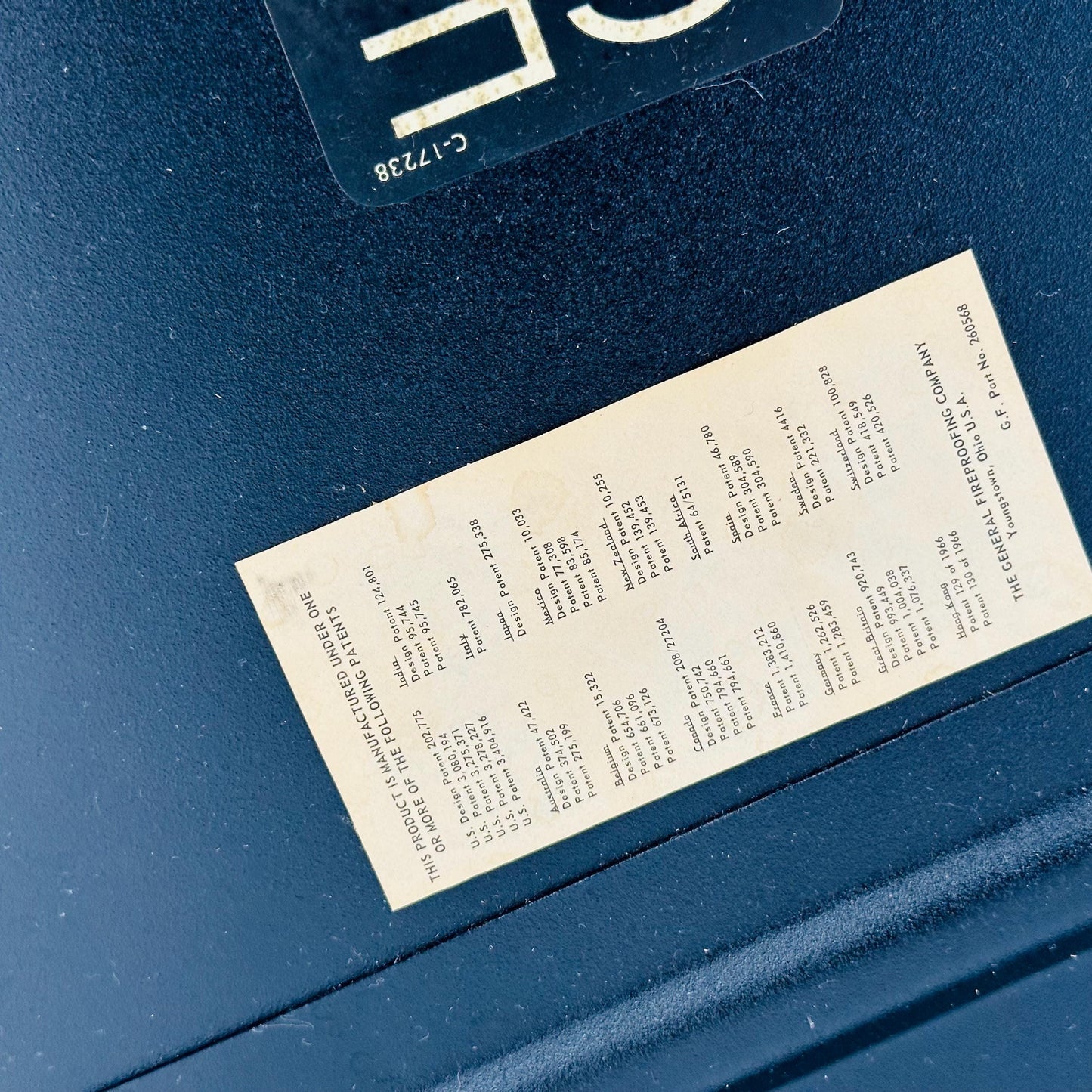 Mid Century David Rowland 40/4 Black & Chrome Stacking Side Chair by GF, USA 1970s