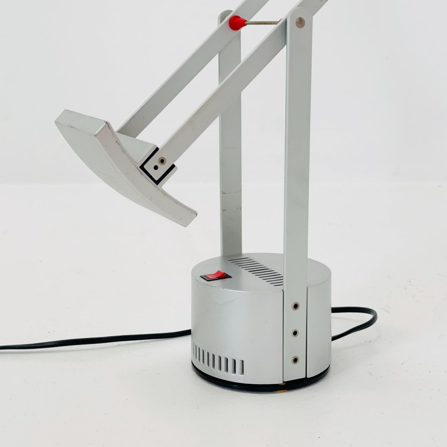 Mid century Silver Italian Tizio Table Lamp by Richard Sapper for Artemide – 1970s Italy