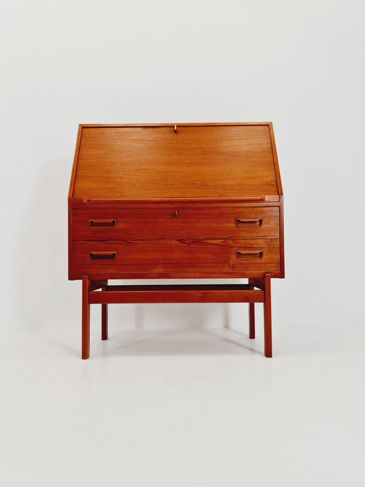 Rare Midcentury Danish vintage teak secretary,By Arne Wahl Iversen, 1960s
