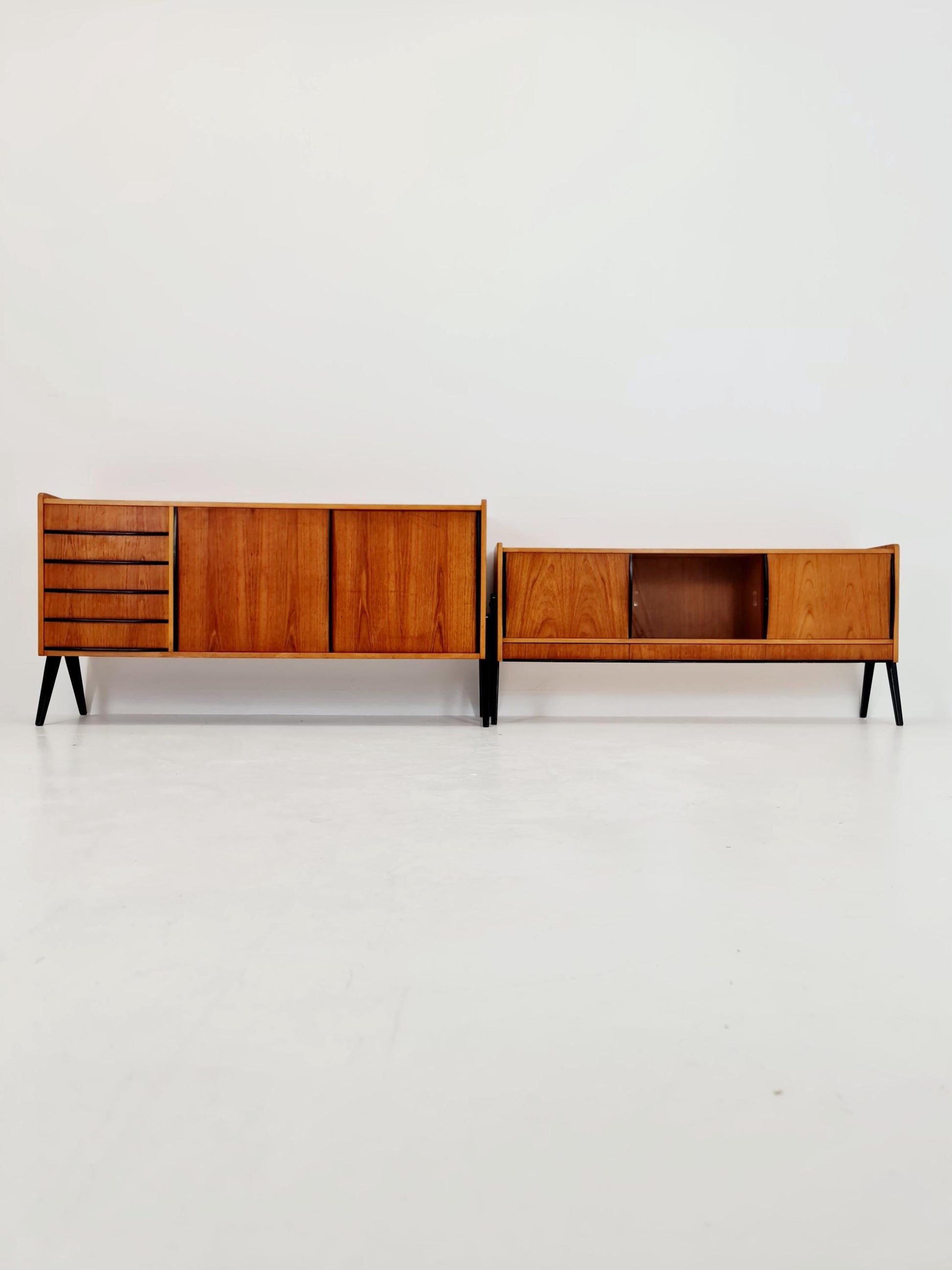 Rare Mid century Swedish Teak Sideboard by Bengt Ruda for Nordiska Kompaniet , 1960s