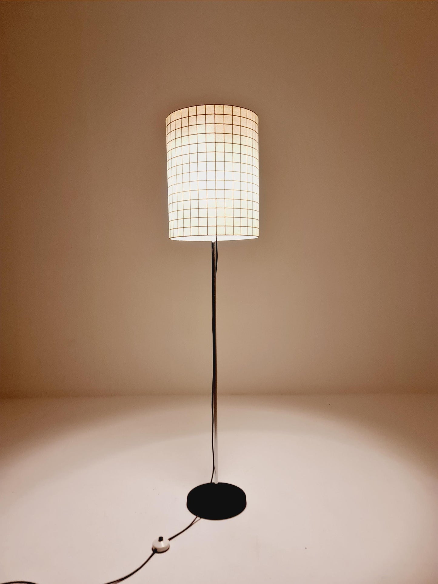 Mid century Super Rare Cocoon Floor lamp , Italy, 1960s