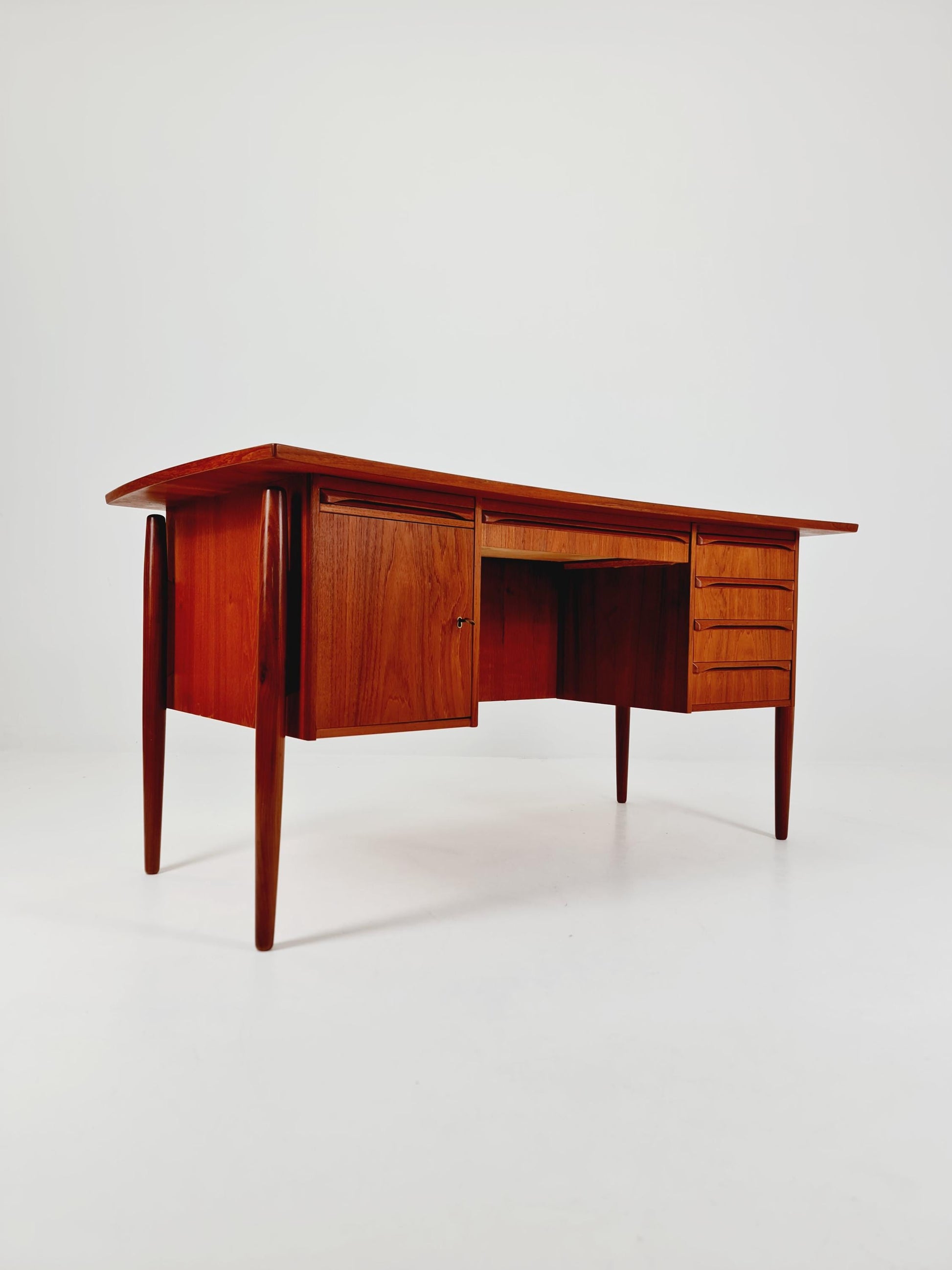 Danish vintage Solid teak for GV Møbler, Denmark, 1960s