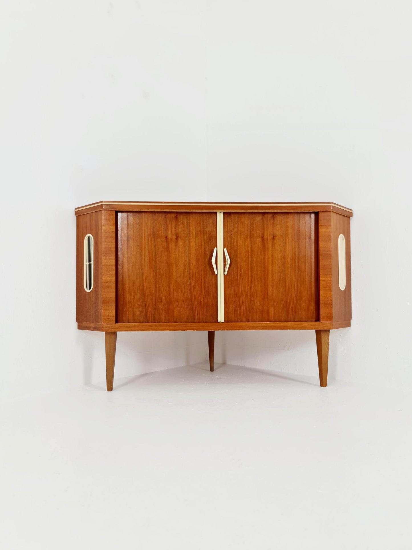 Rare Mid century Corner German bar/ sideboard, 1950s