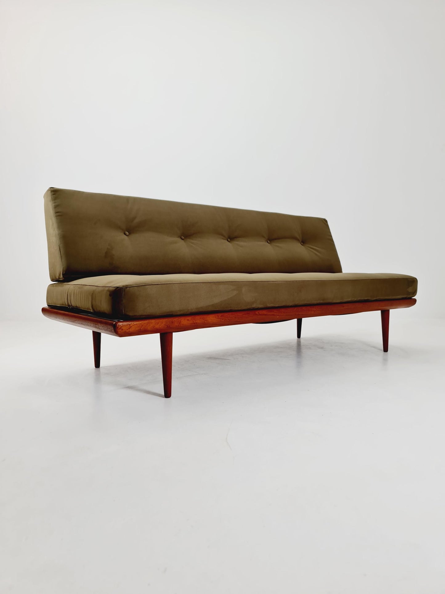 Midcentury Danish Daybed Teak wood by Peter Hvidt ,Orla Molgaard for France &Son Denmark ,1950s