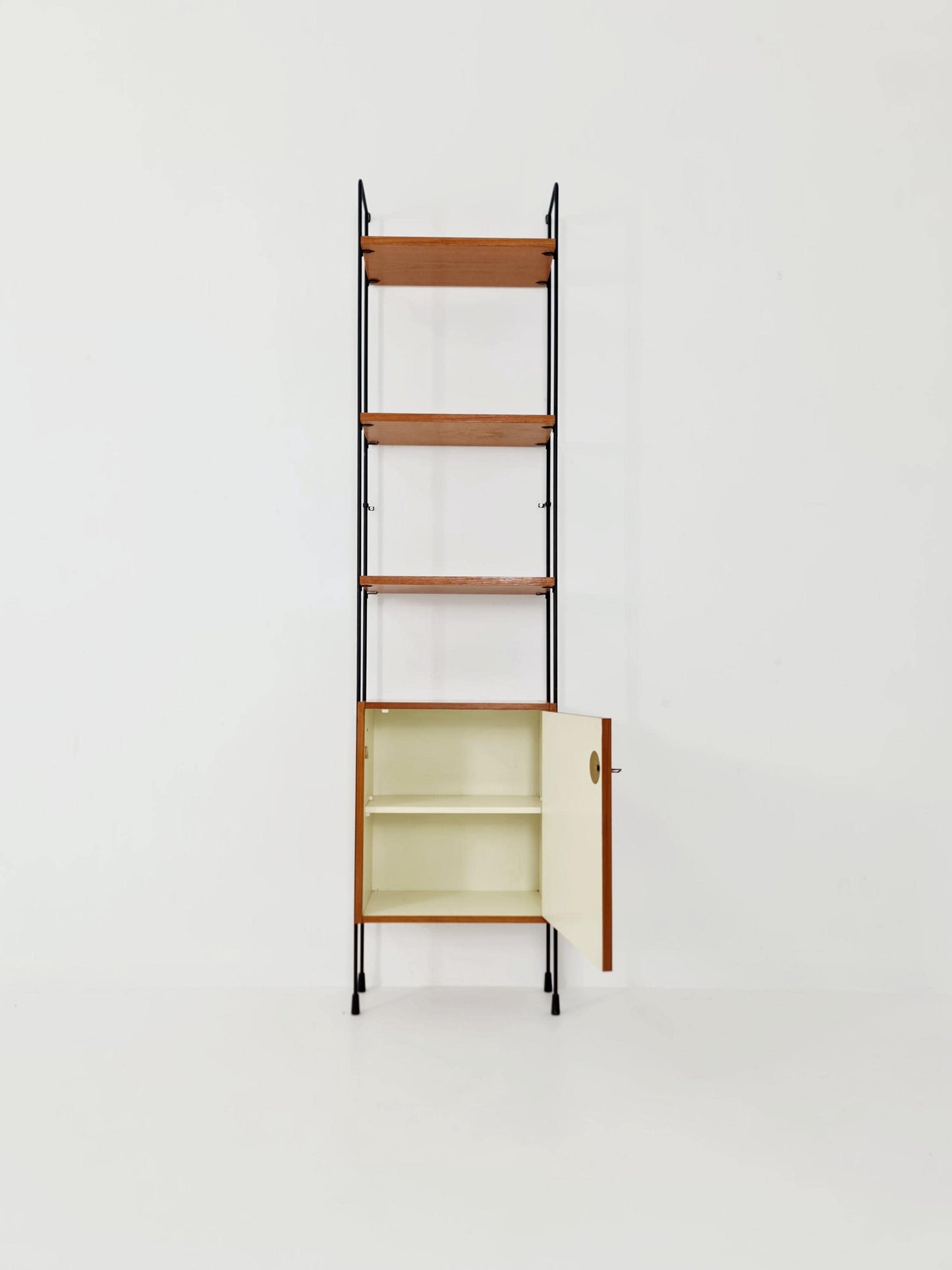 Mid century Teak shelving unit by Hilker for Omnia, Germany 1960s