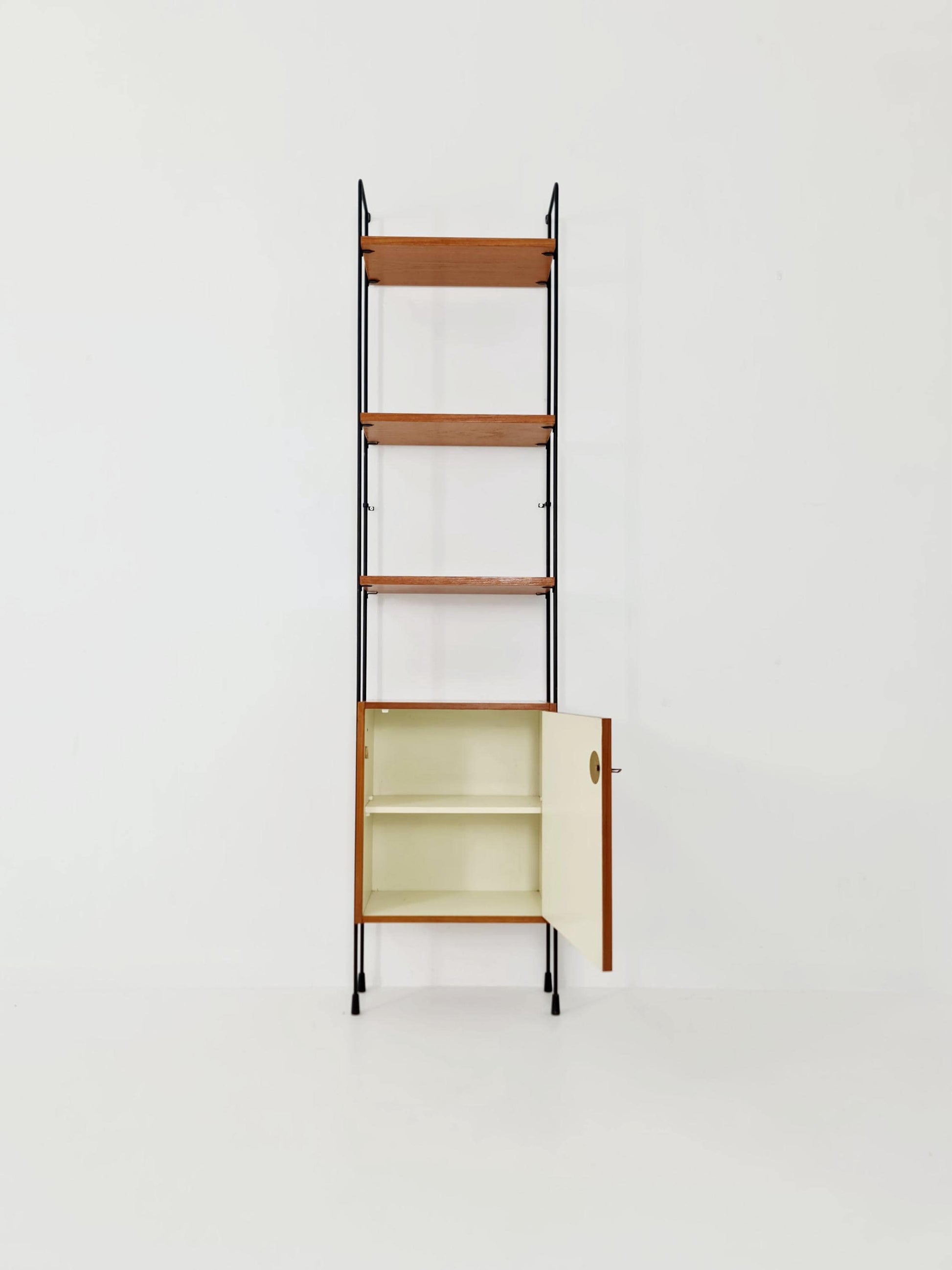 Mid century Teak shelving unit by Hilker for Omnia, Germany 1960s