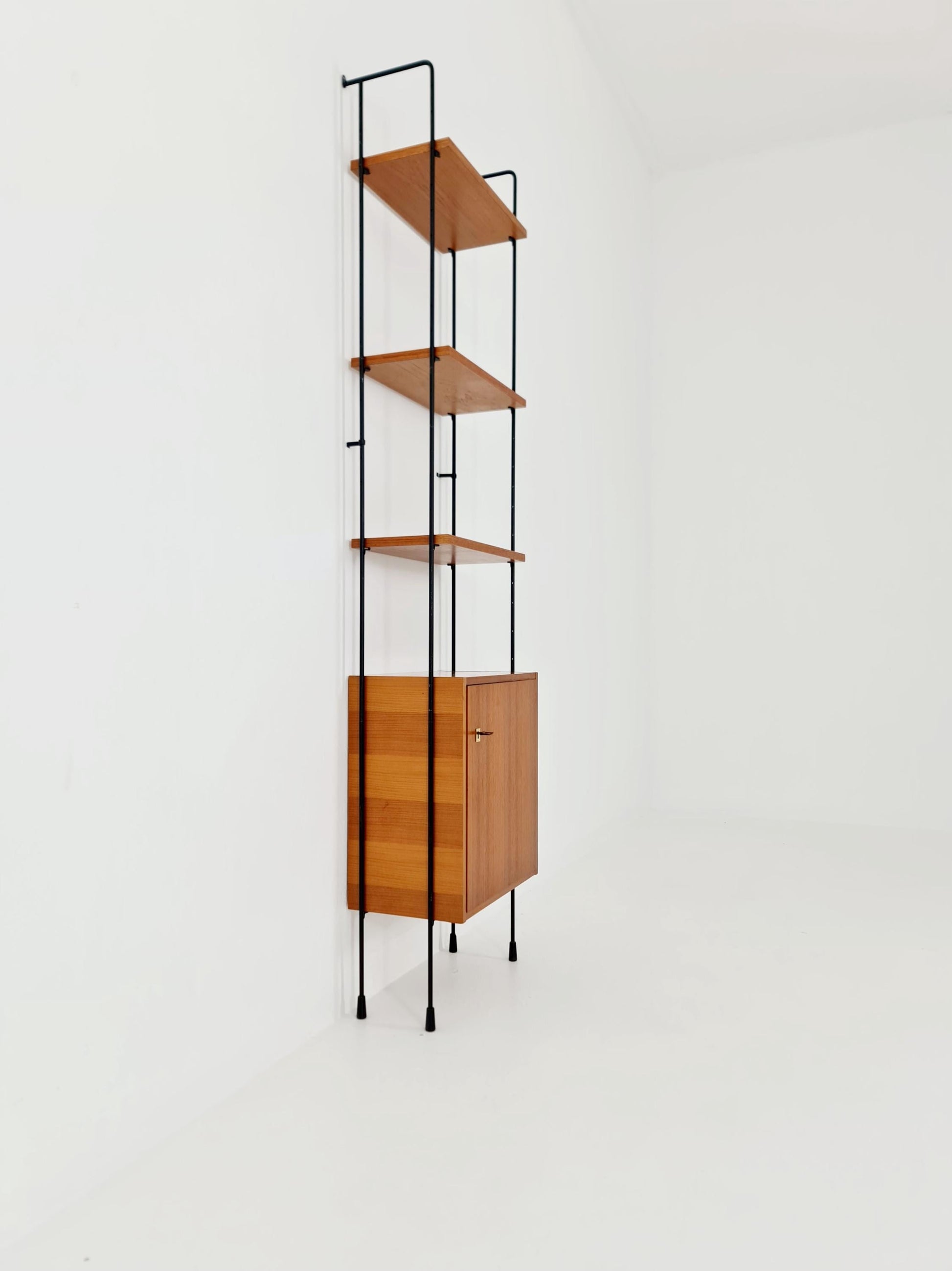 Mid century Teak shelving unit by Hilker for Omnia, Germany 1960s
