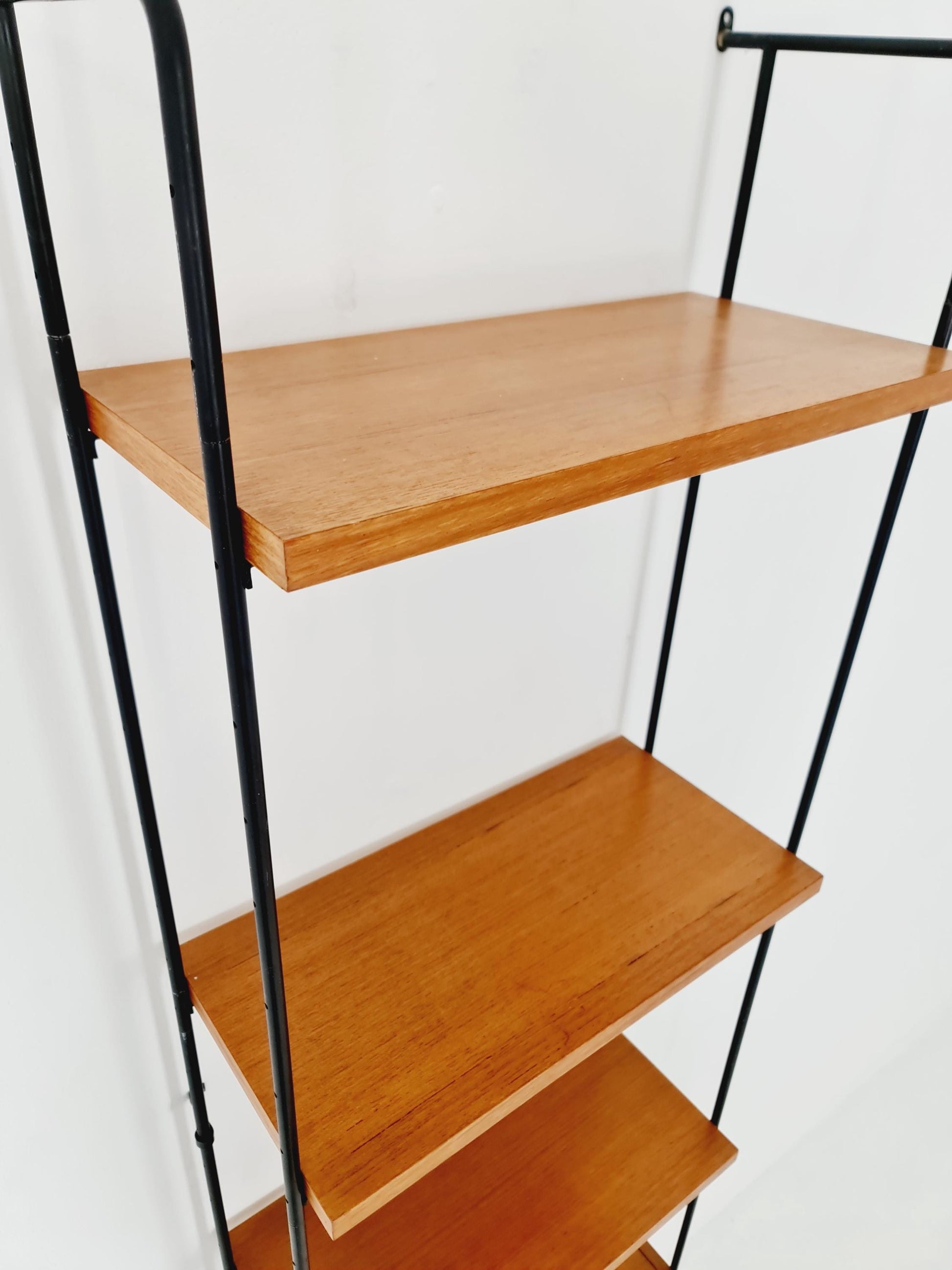 Mid century Teak shelving unit by Hilker for Omnia, Germany 1960s