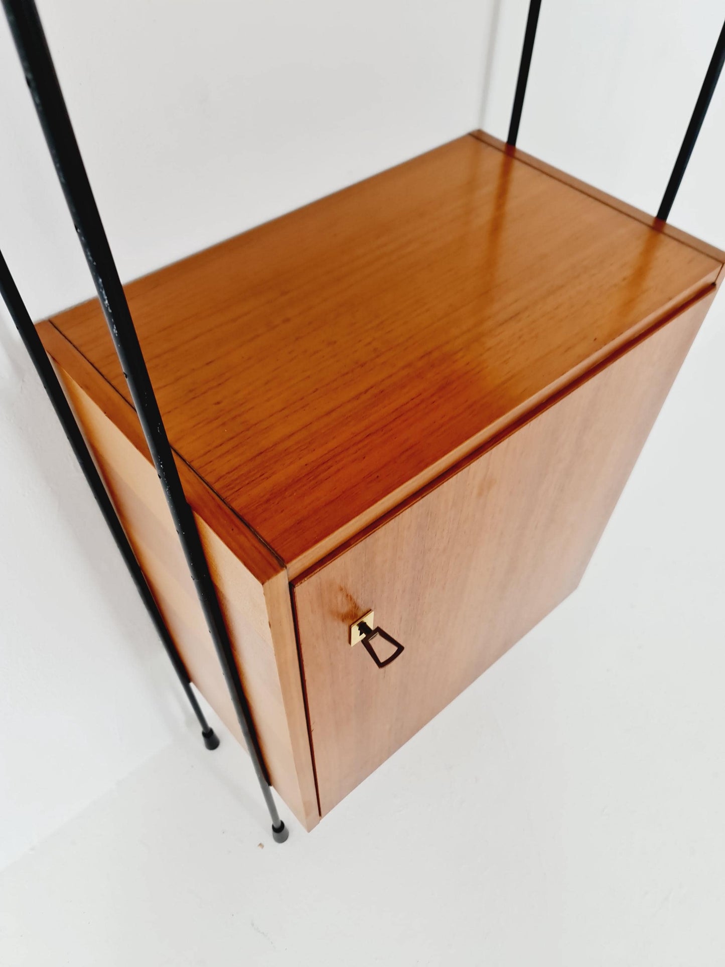 Mid century Teak shelving unit by Hilker for Omnia, Germany 1960s