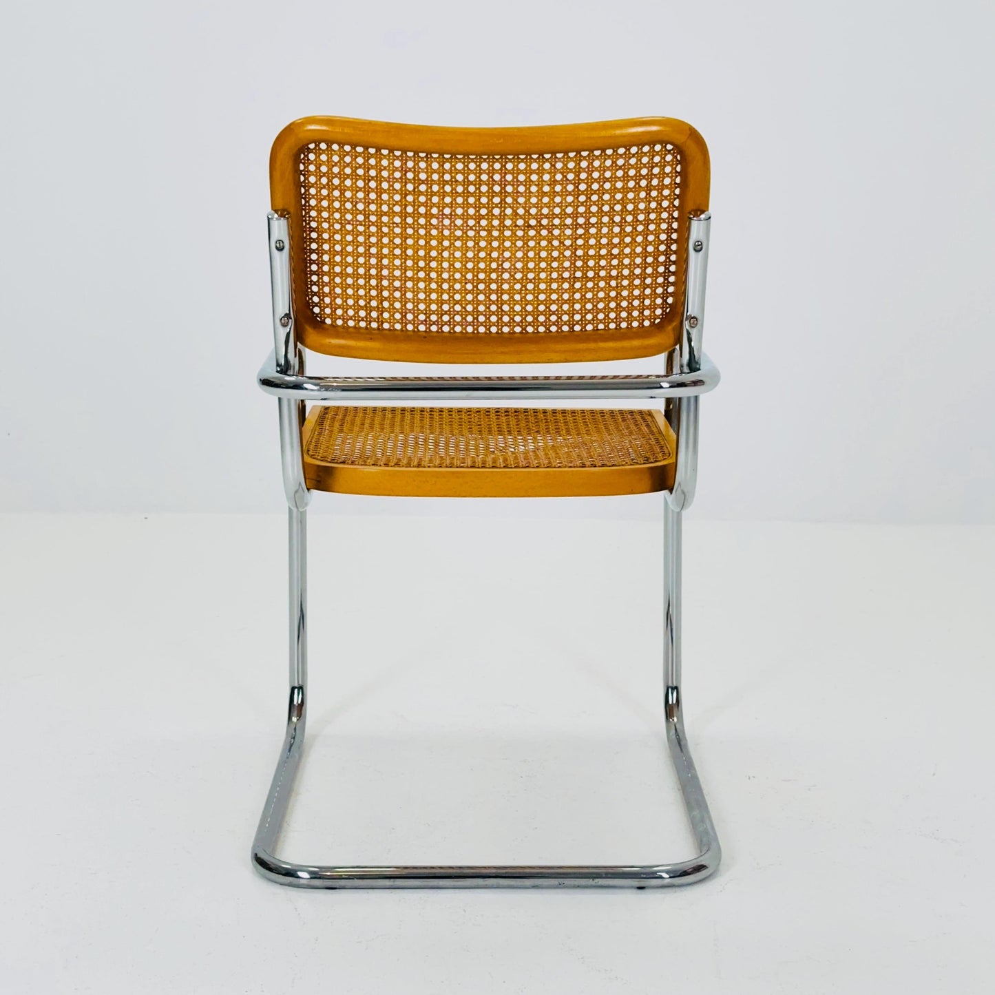 Mid century Cesca ArmChair designed by Marcel Breuer, 1970s Italy