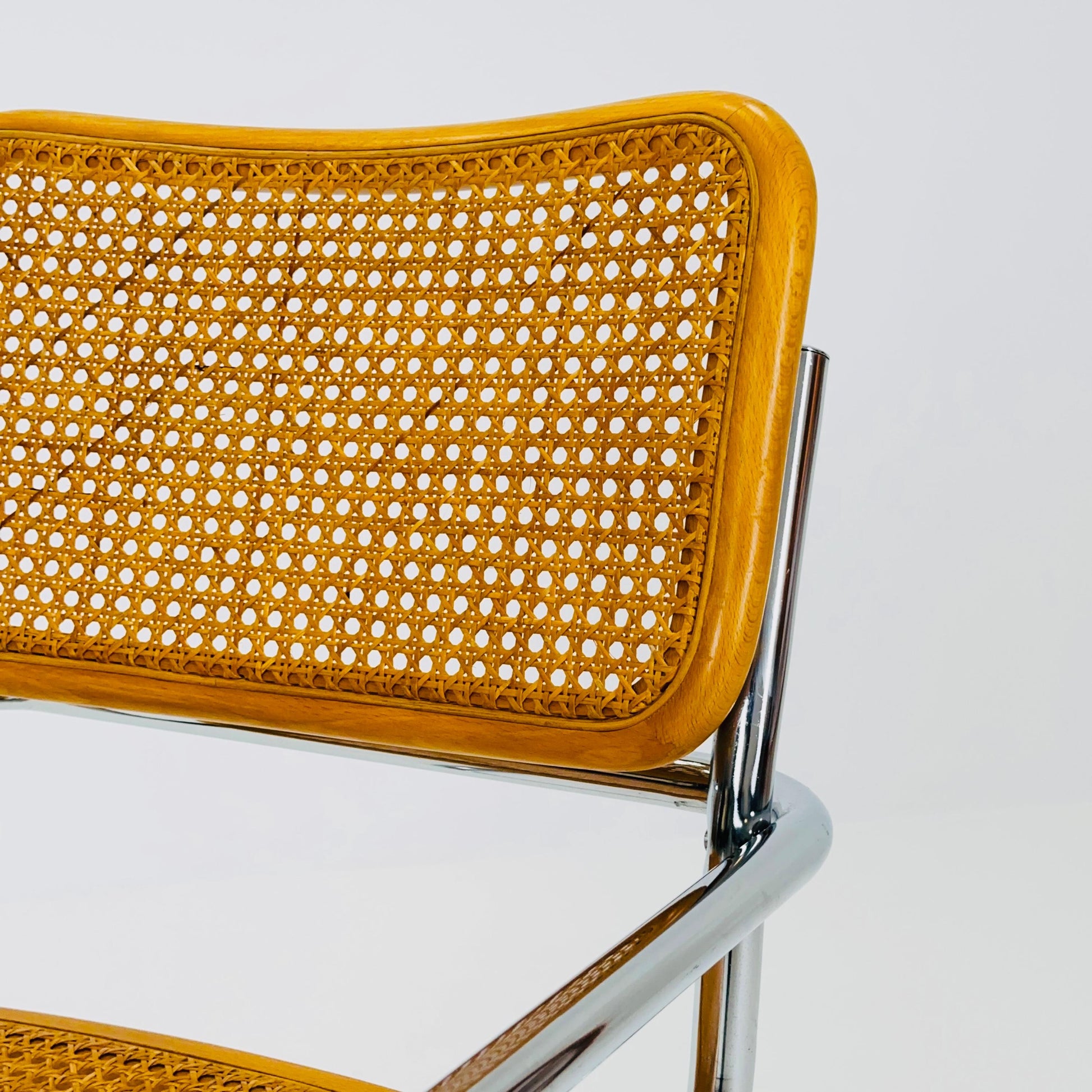 Mid century Cesca ArmChair designed by Marcel Breuer, 1970s Italy