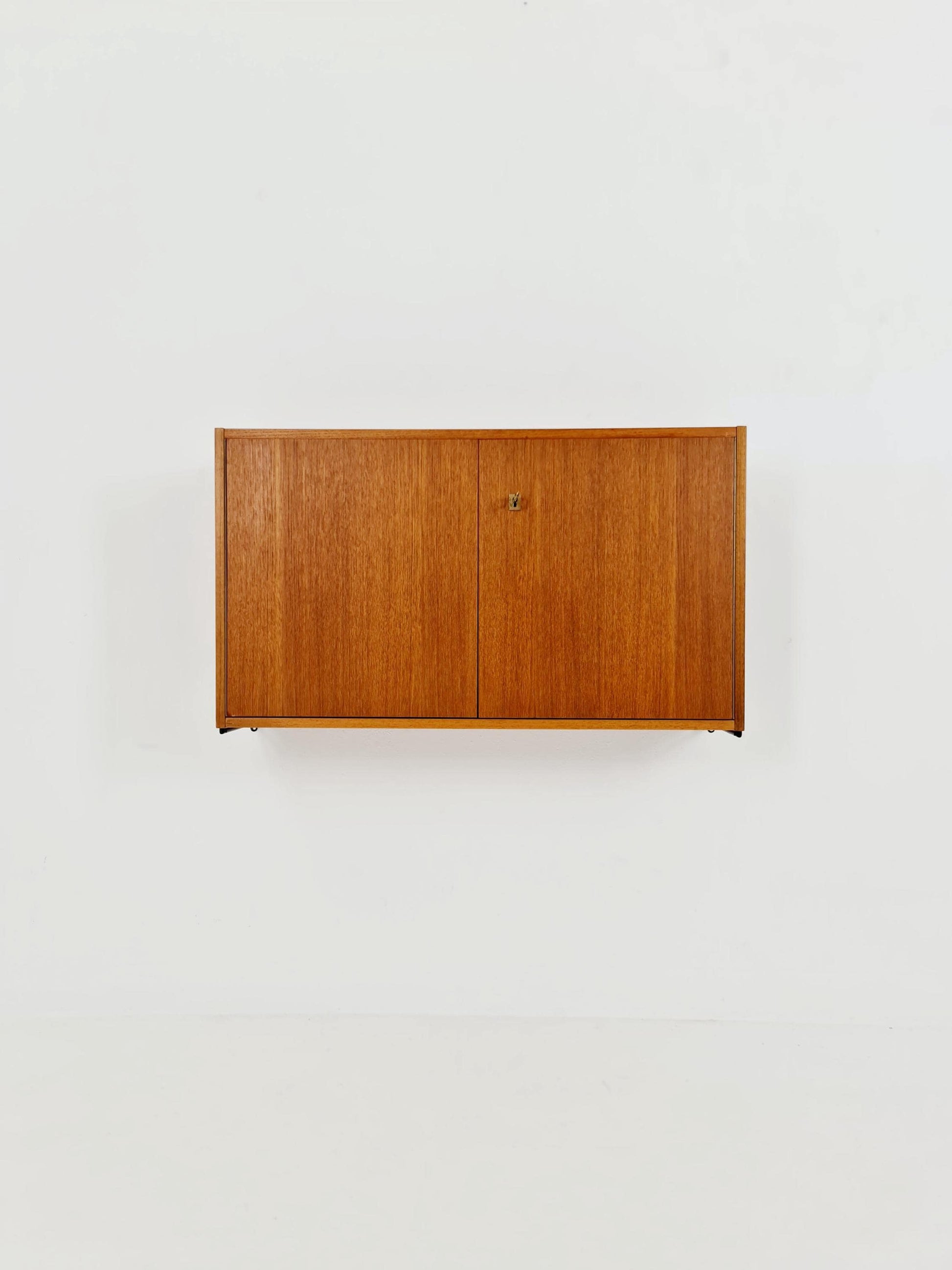 Mid century German teak hanging Cabinet, sideboard By Omnia , 1960s