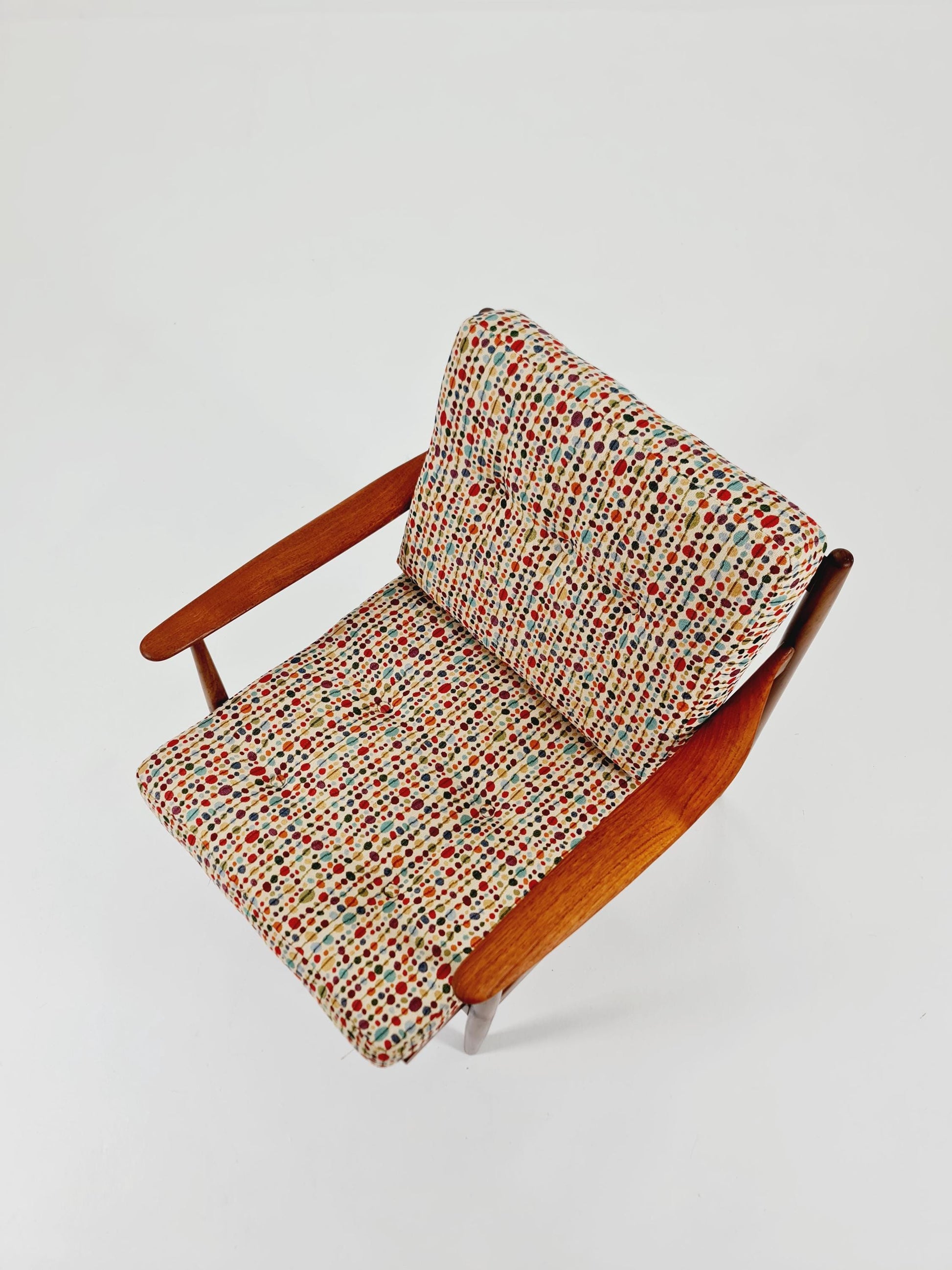 Rare Mid-century vintage Danish Lounge chair, 1960s