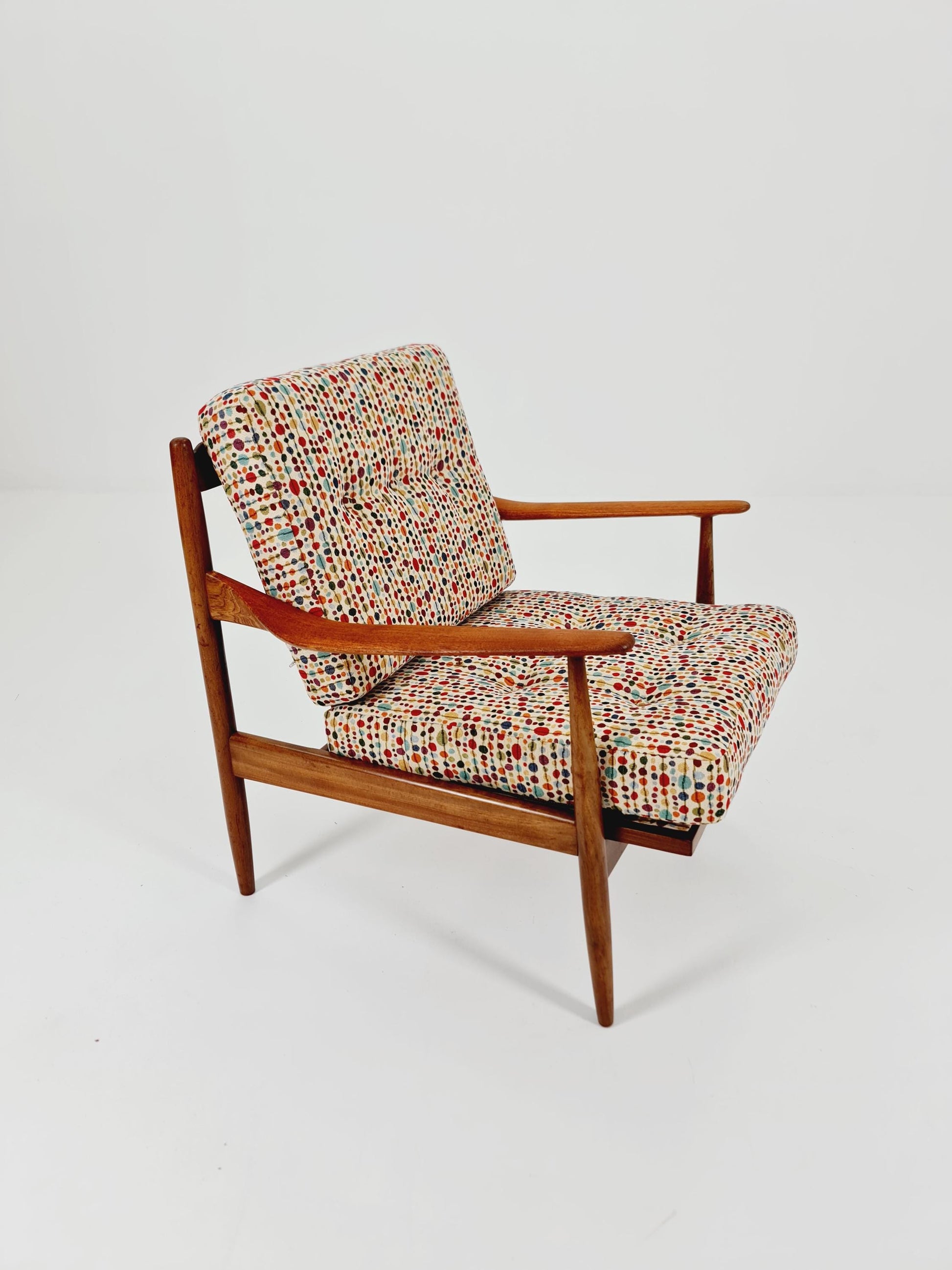Rare Mid-century vintage Danish Lounge chair, 1960s