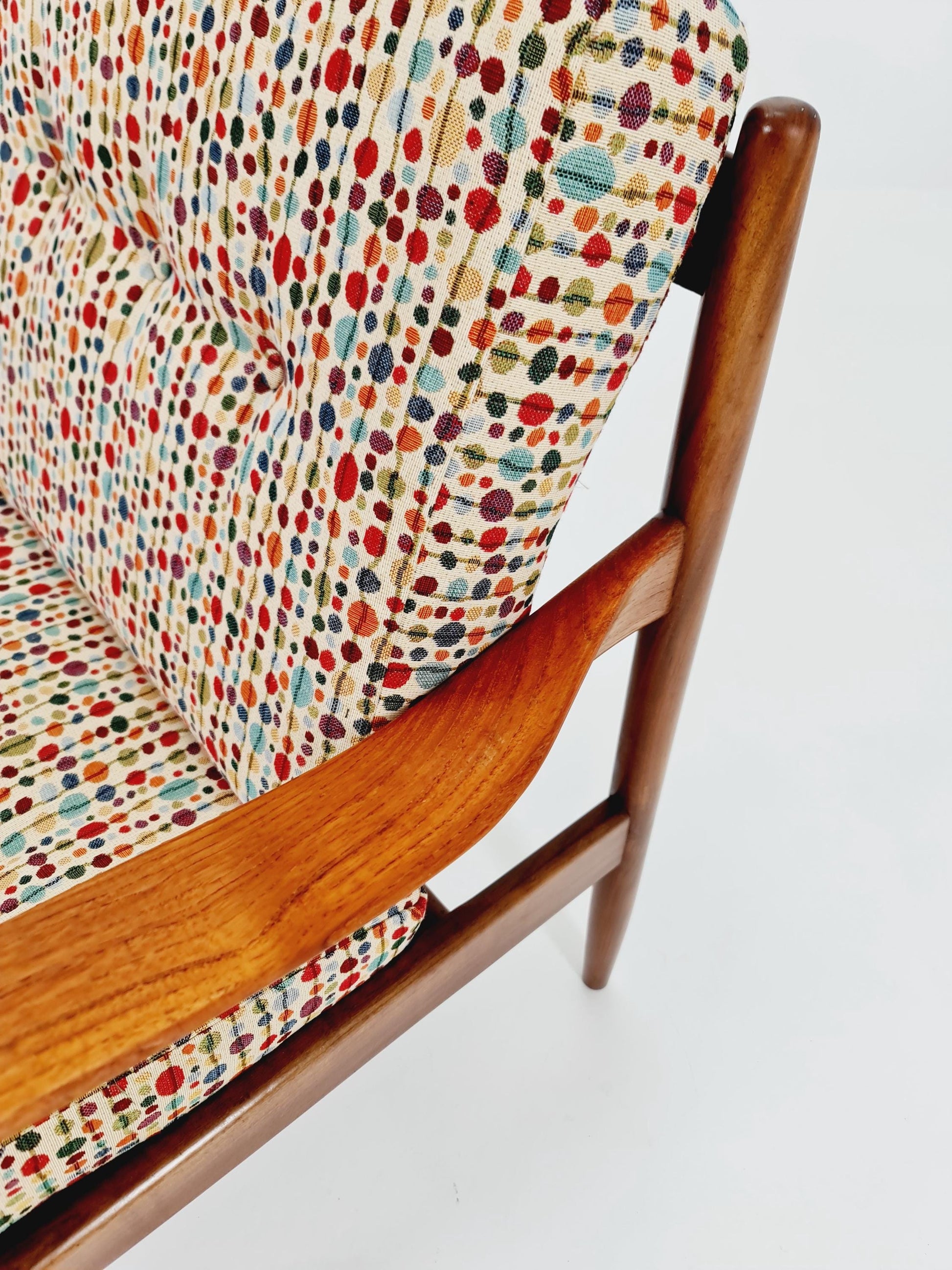 Rare Mid-century vintage Danish Lounge chair, 1960s