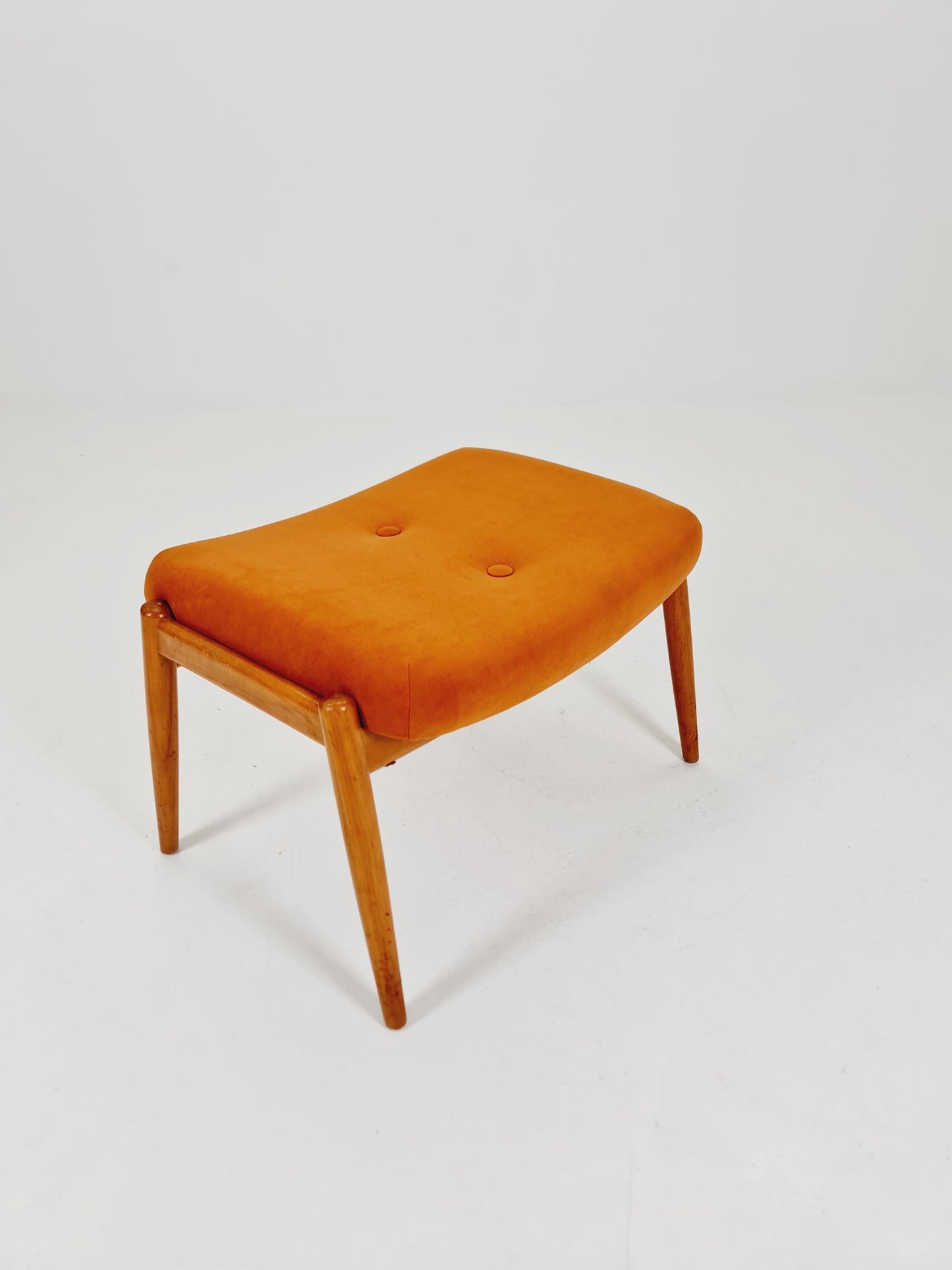Mid century modern German ottoman/footstool By Hartmut Lohmeyer from the 50s