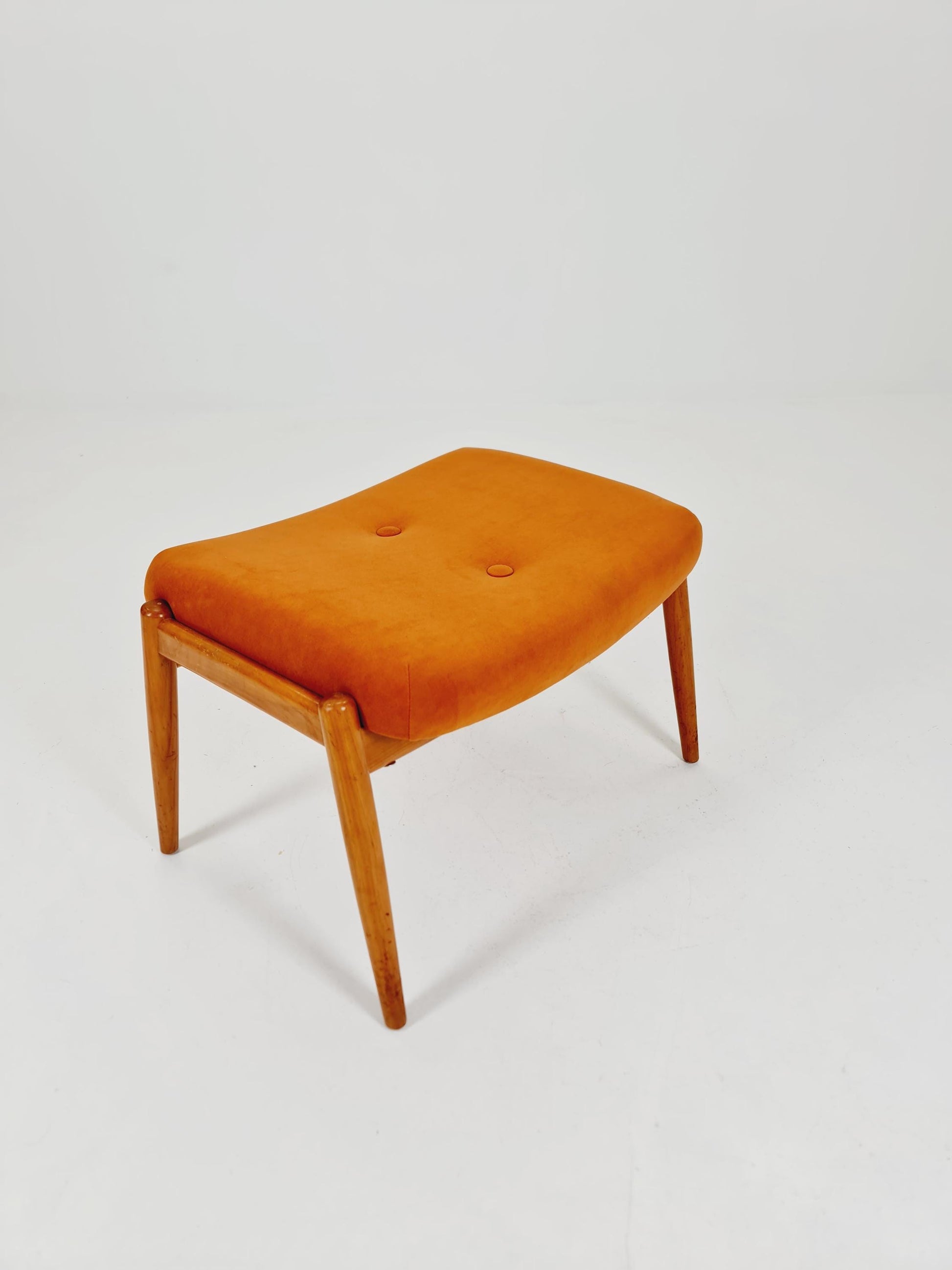 Mid century modern German ottoman/footstool By Hartmut Lohmeyer from the 50s