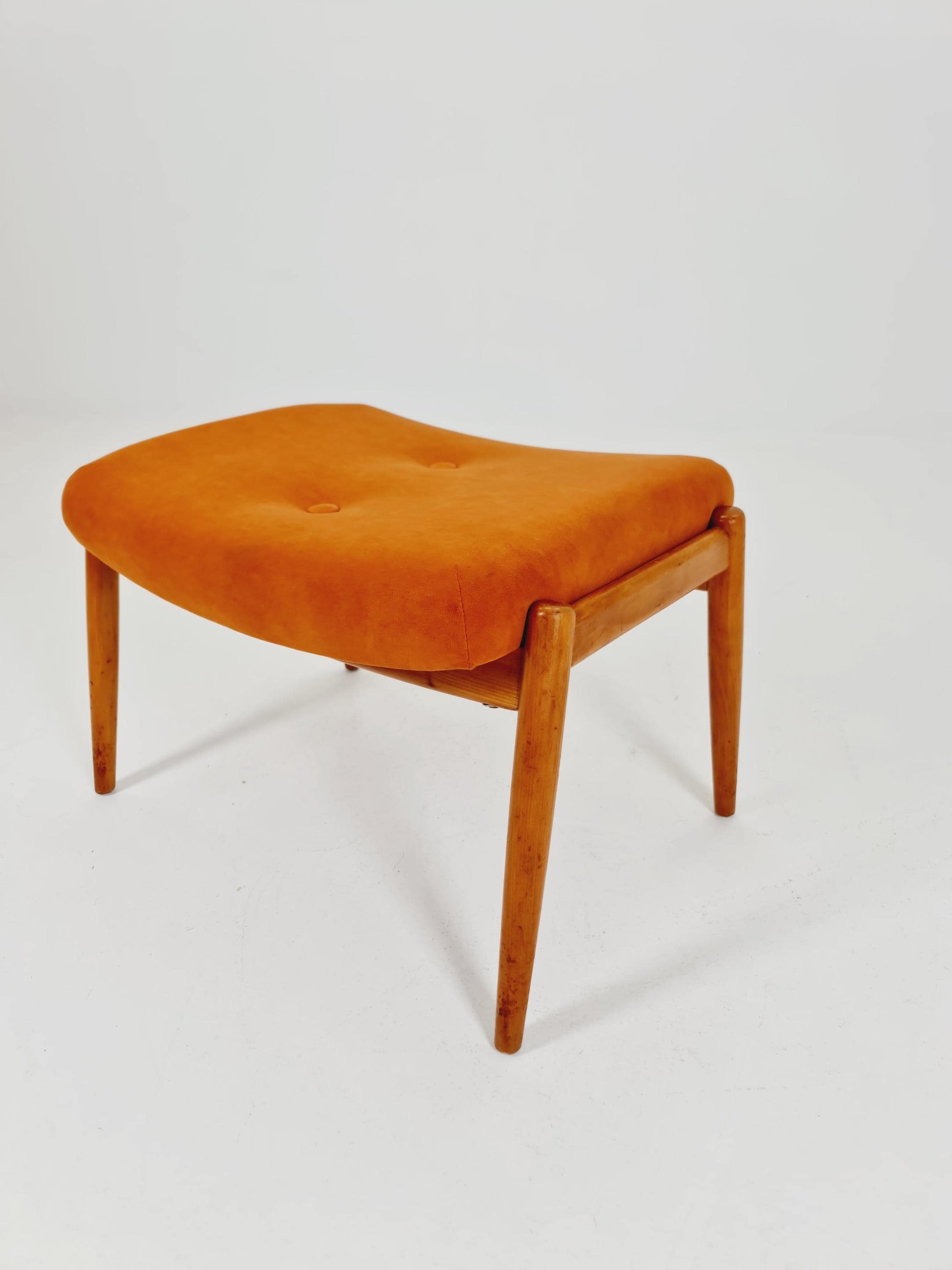 Mid century modern German ottoman/footstool By Hartmut Lohmeyer from the 50s