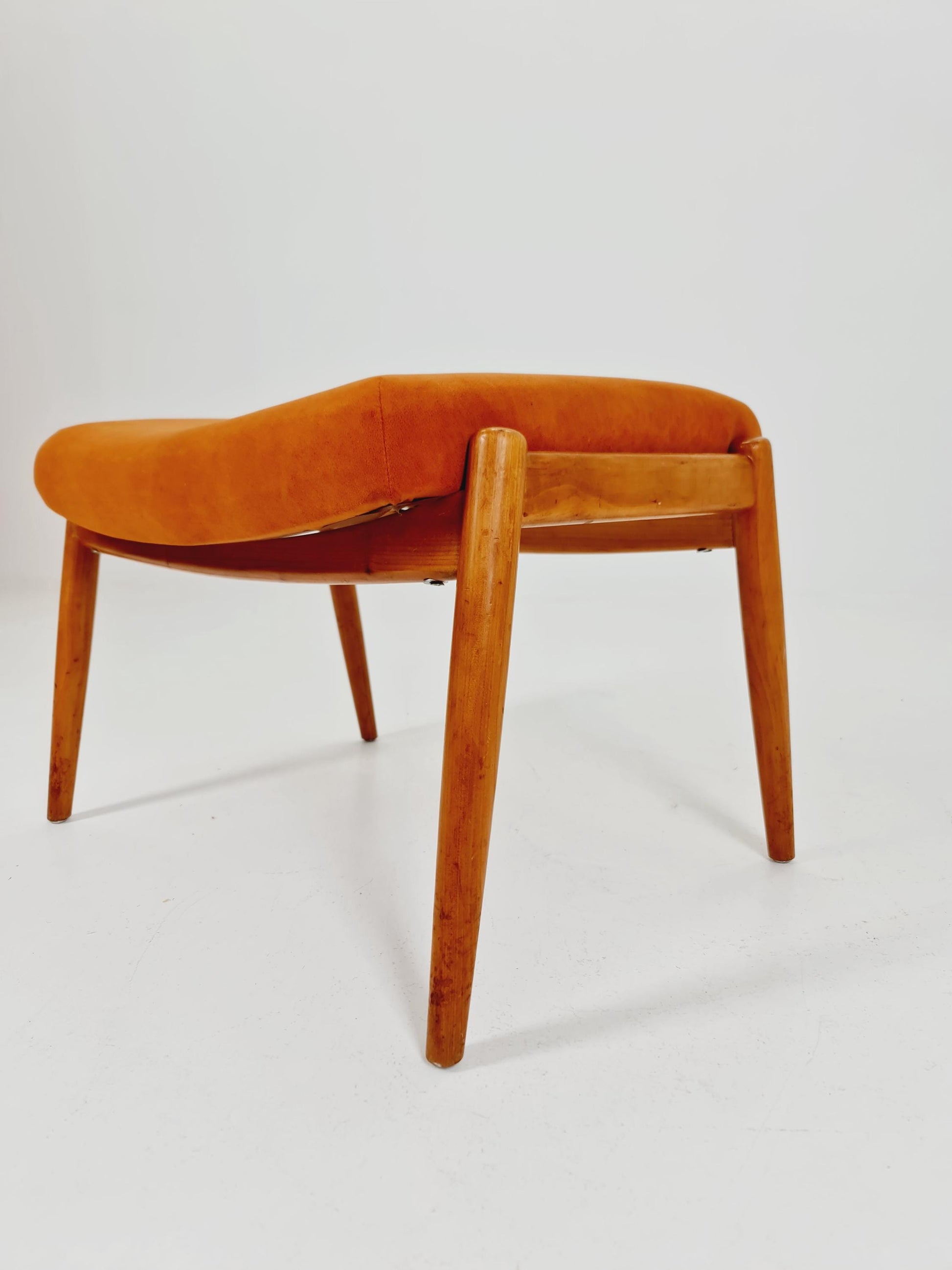 Mid century modern German ottoman/footstool By Hartmut Lohmeyer from the 50s