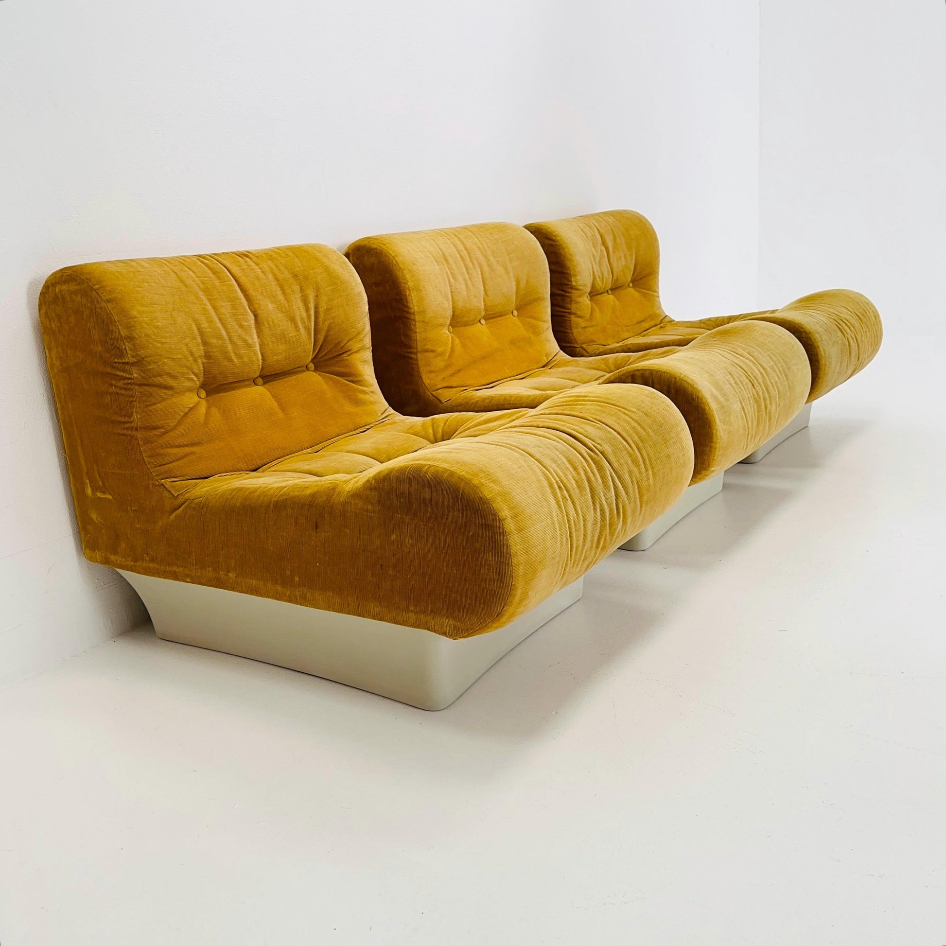 1 of 3 Mid Century Space Age “Sofalette” Lounge Chairs by Otto Zapf - Vistoe 1970s Germany