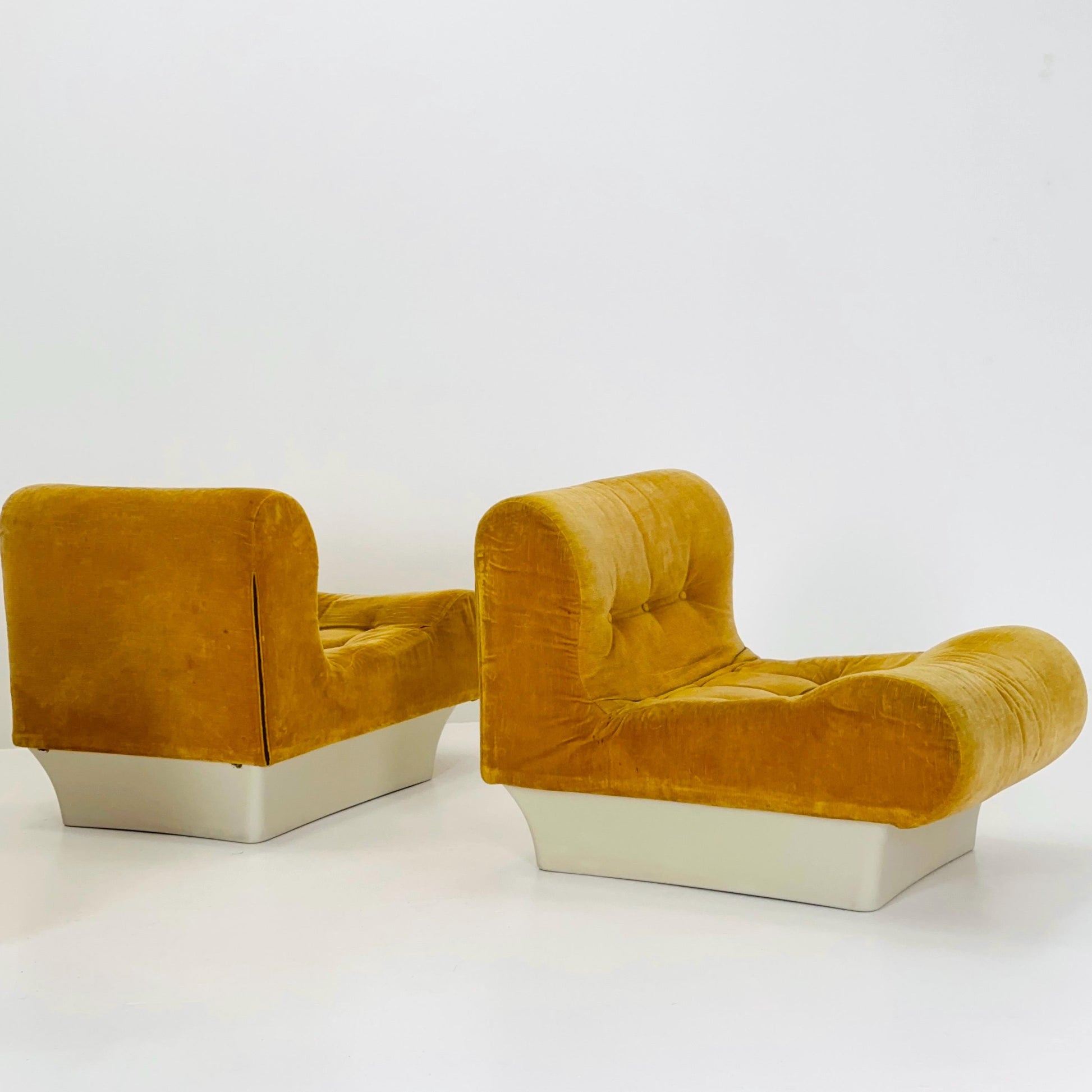 1 of 3 Mid Century Space Age “Sofalette” Lounge Chairs by Otto Zapf - Vistoe 1970s Germany