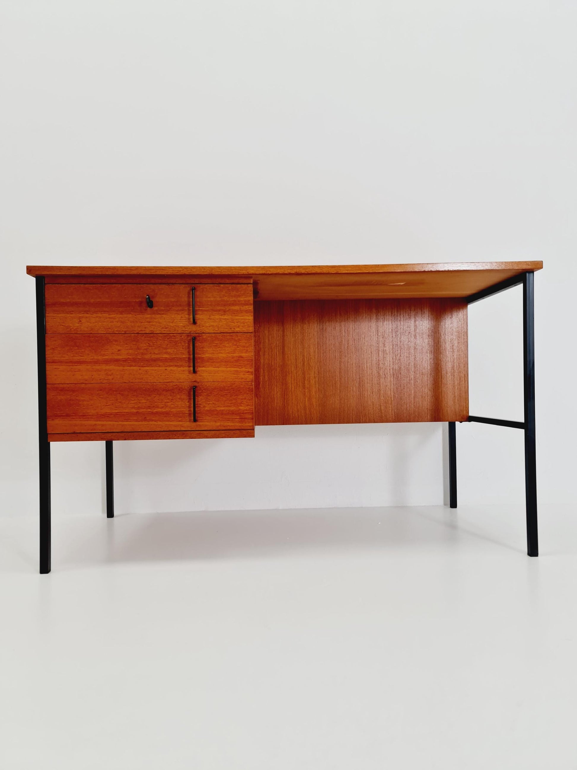 Mid century vintage desk German desk by Günther Renkel for Rego Möbel , 1950s