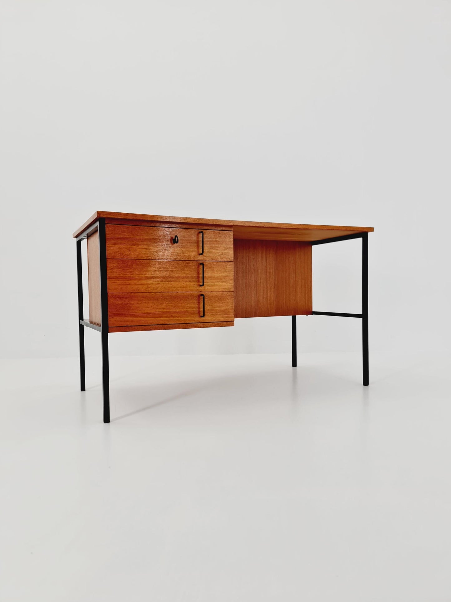 Mid century vintage desk German desk by Günther Renkel for Rego Möbel , 1950s