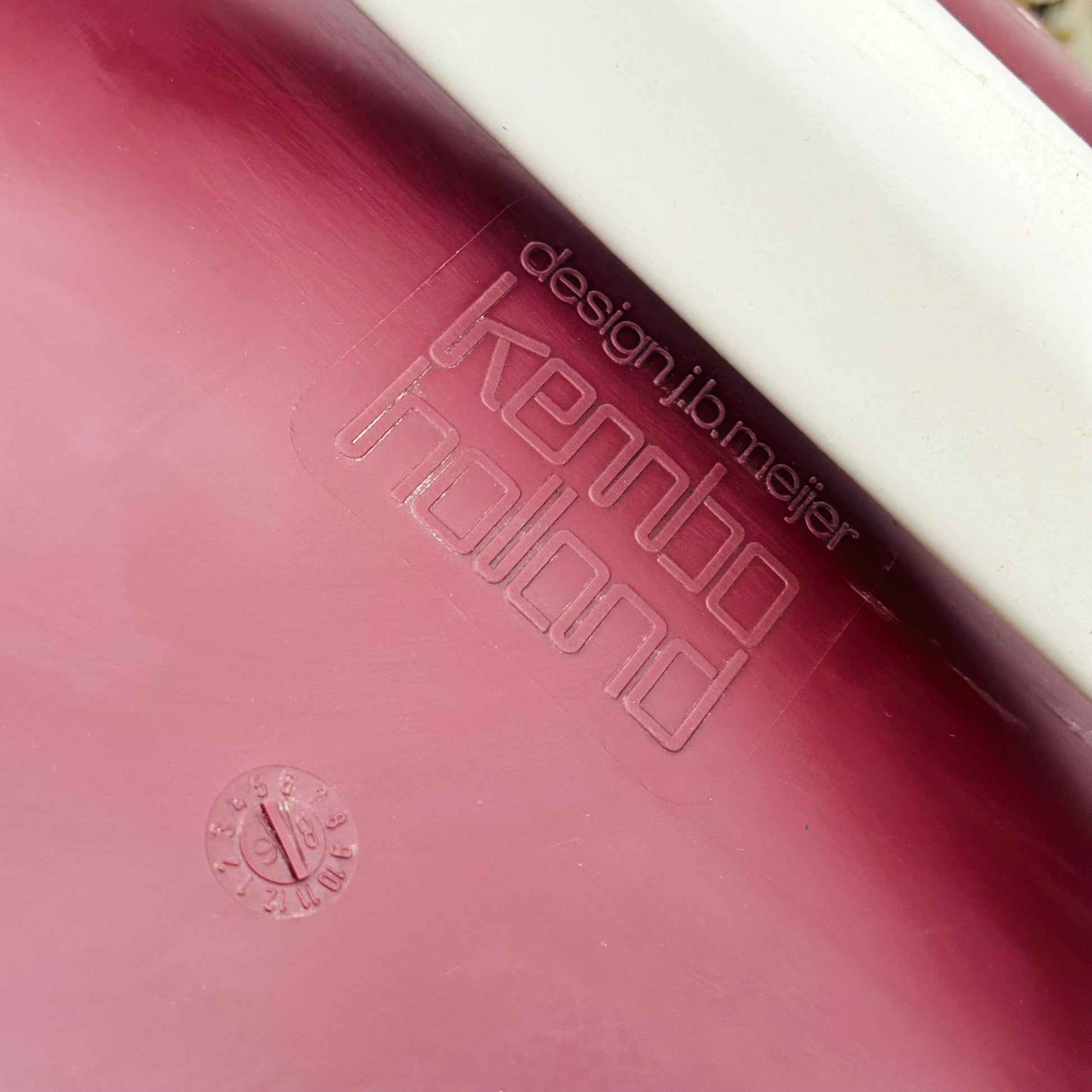 Mid Century Space Age 4-Seat Bench by J.B. Meijer for Kembo, Holland 1990s