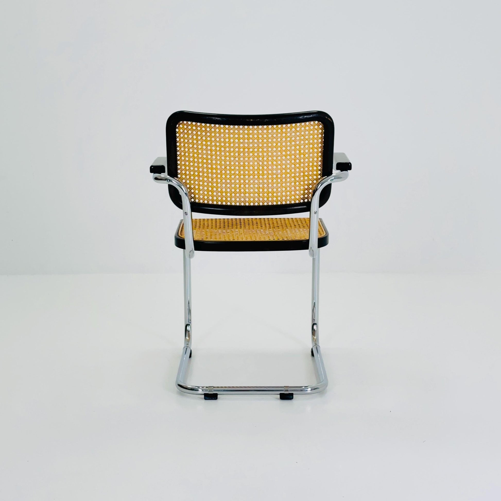 Mid century Original Cesca S64 Cantilever Armchair by Marcel Breuer, Bauhaus Design, Germany Thonet 1970s