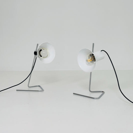 1 of 2 Mid-Century Modern Table Lamps by Harvey Guzzini for iGuzzini, Italy, 1970s