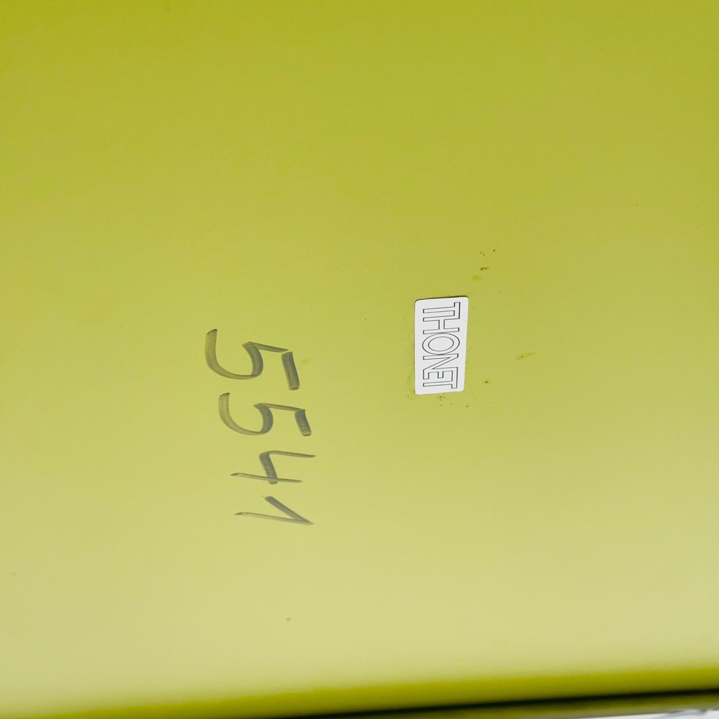 Mid Century Bauhahus White rectangular Dining Table by Thonet, Germany 1980s