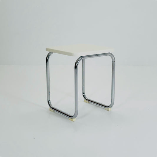 Mid Century Bauhaus Side Table / Stool by Nicol, Bauhaus Germany 1980s