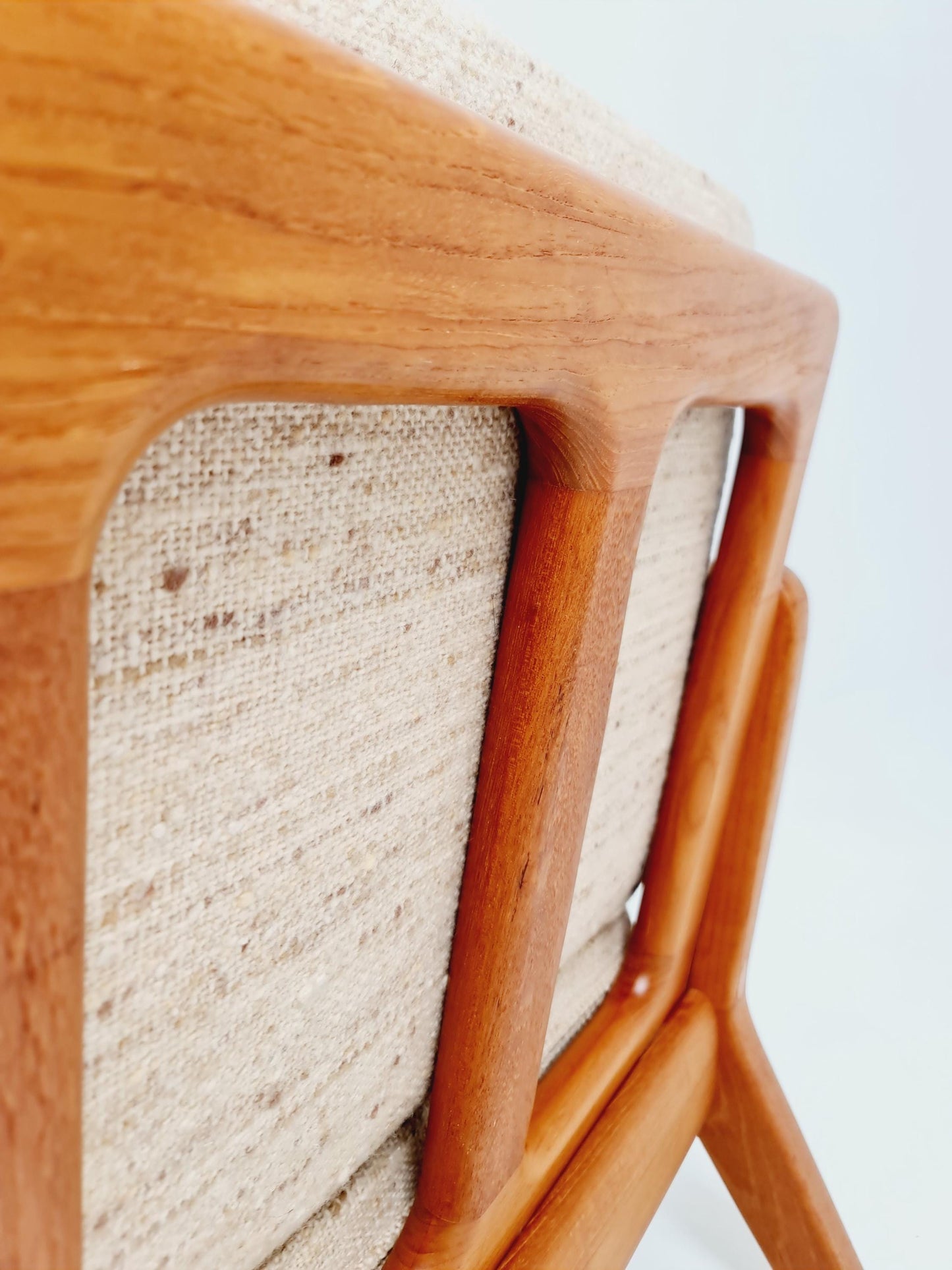 Mid century Danish easy lounge chairs by Juul Kristensen , 1970s, Set of 2