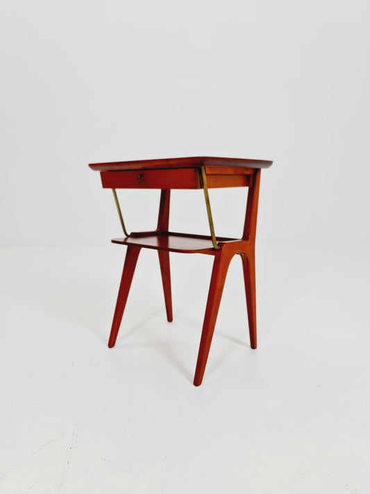 Midcentury Danish Mahagoni vintage Side table/ Bedside table/ Night stand, 1950s