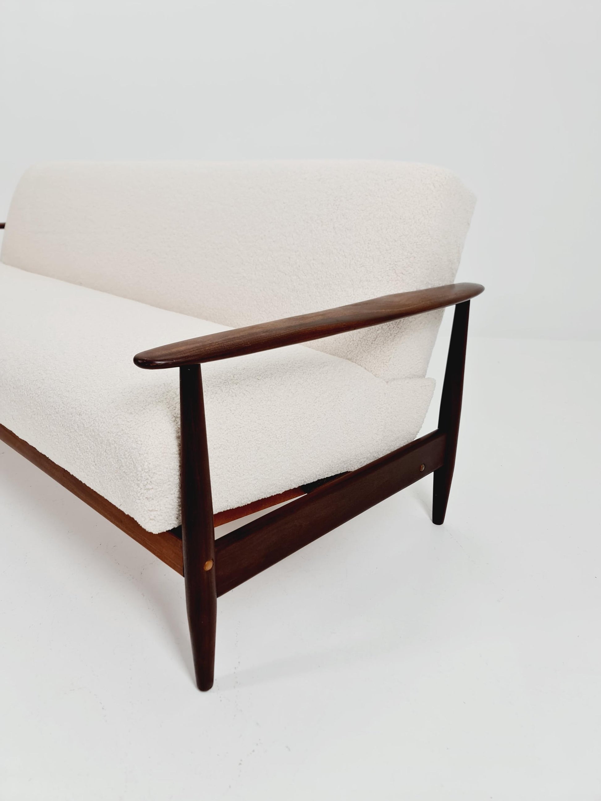 Mid-century Rare Dansih teak lounge sofa/ Easy sofa /daybed, 1960s
