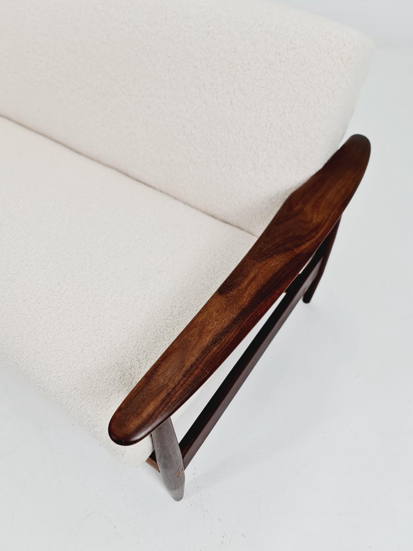 Mid-century Rare Dansih teak lounge sofa/ Easy sofa /daybed, 1960s