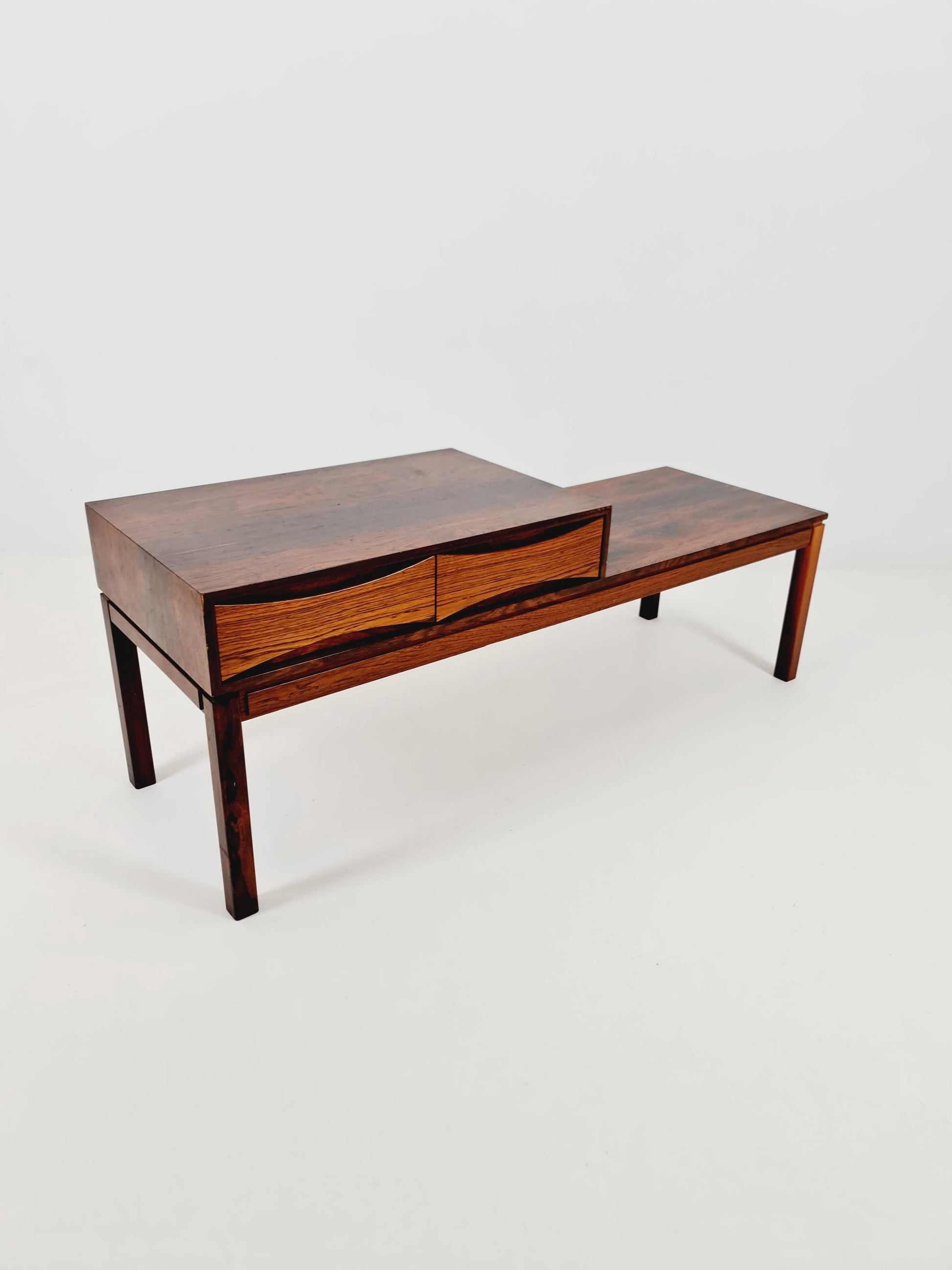 Danish teak & Rosewood telefon table/ hallway table Wards Ateljer AB Denmark, 1960s