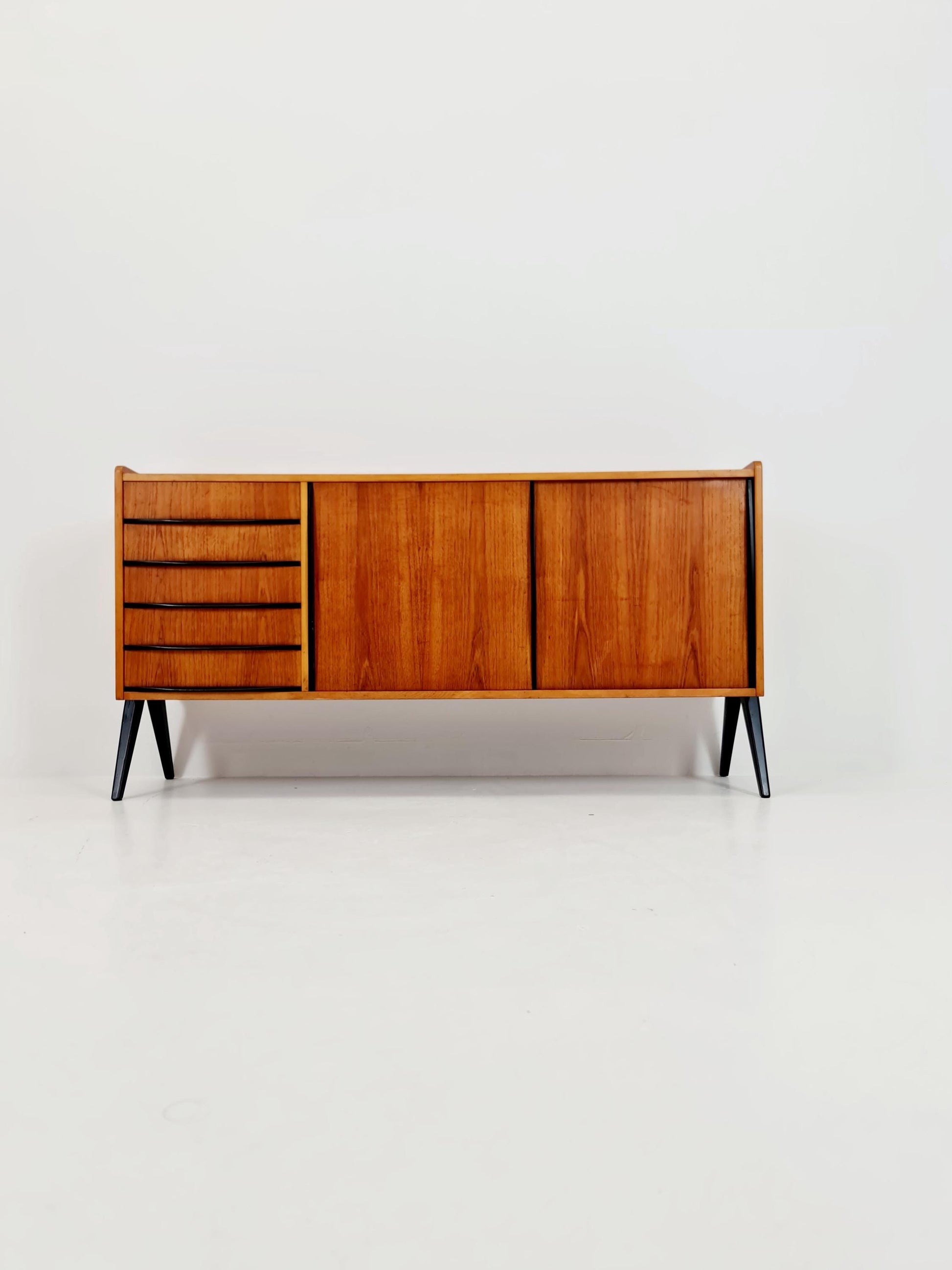 Rare Mid century Swedish Teak Sideboard by Bengt Ruda for Nordiska Kompaniet , 1960s