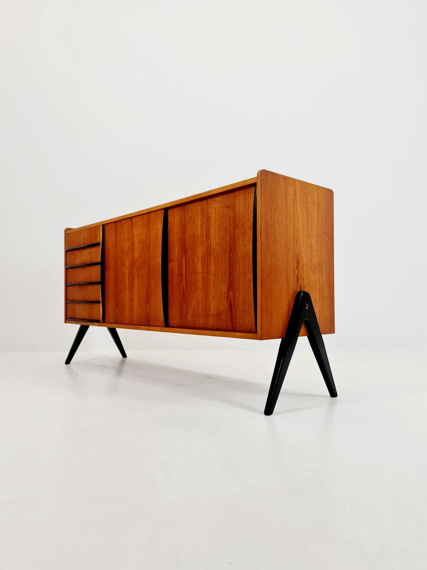 Rare Mid century Swedish Teak Sideboard by Bengt Ruda for Nordiska Kompaniet , 1960s