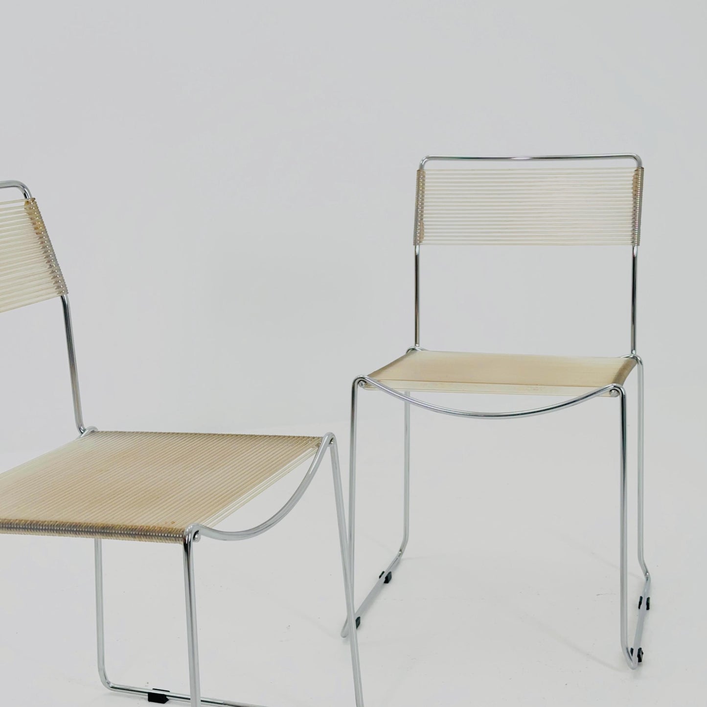 1 of 3 Mid-Century “Spaghetti” Chair by Giandomenico Belotti for Alias, 1980s, Italy