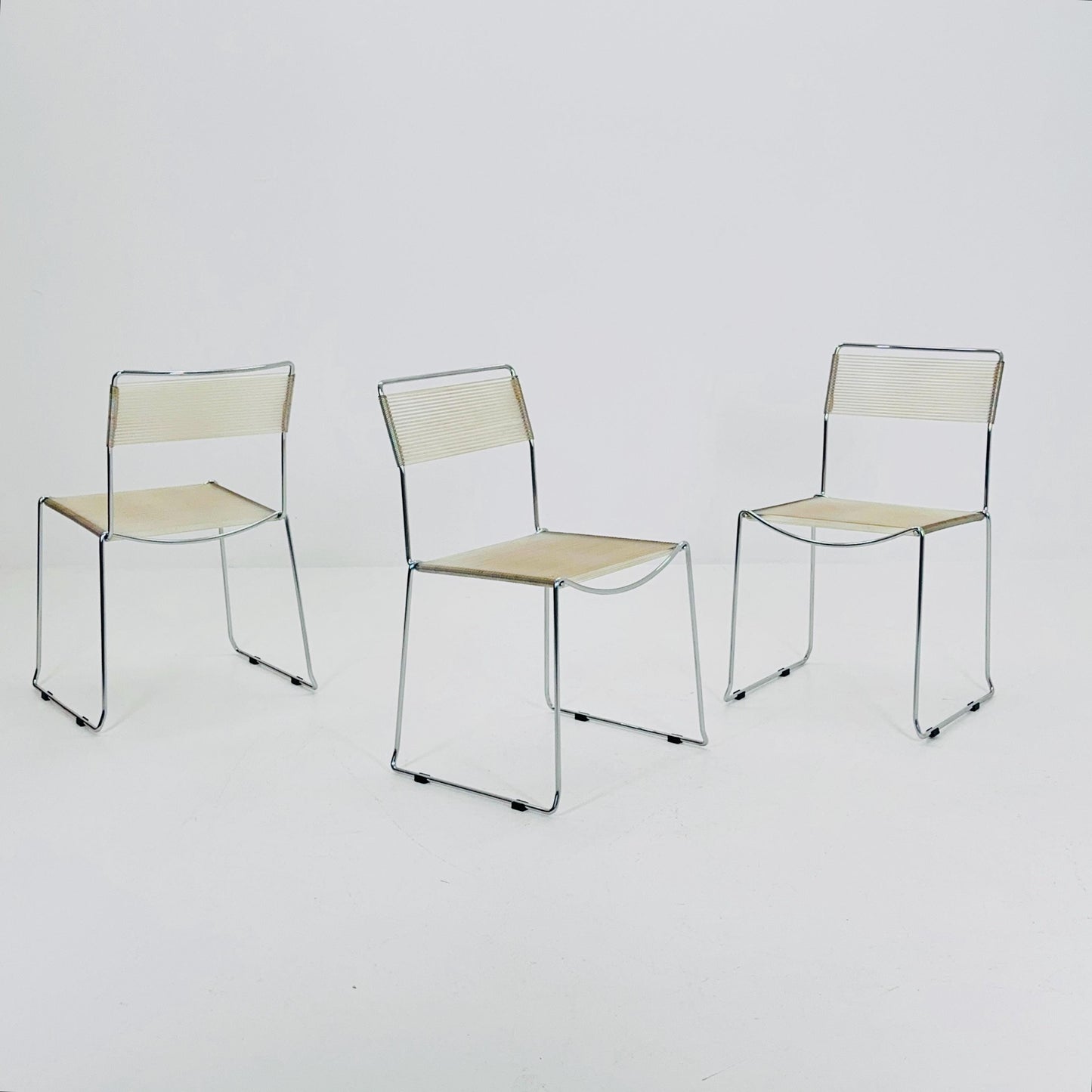 1 of 3 Mid-Century “Spaghetti” Chair by Giandomenico Belotti for Alias, 1980s, Italy